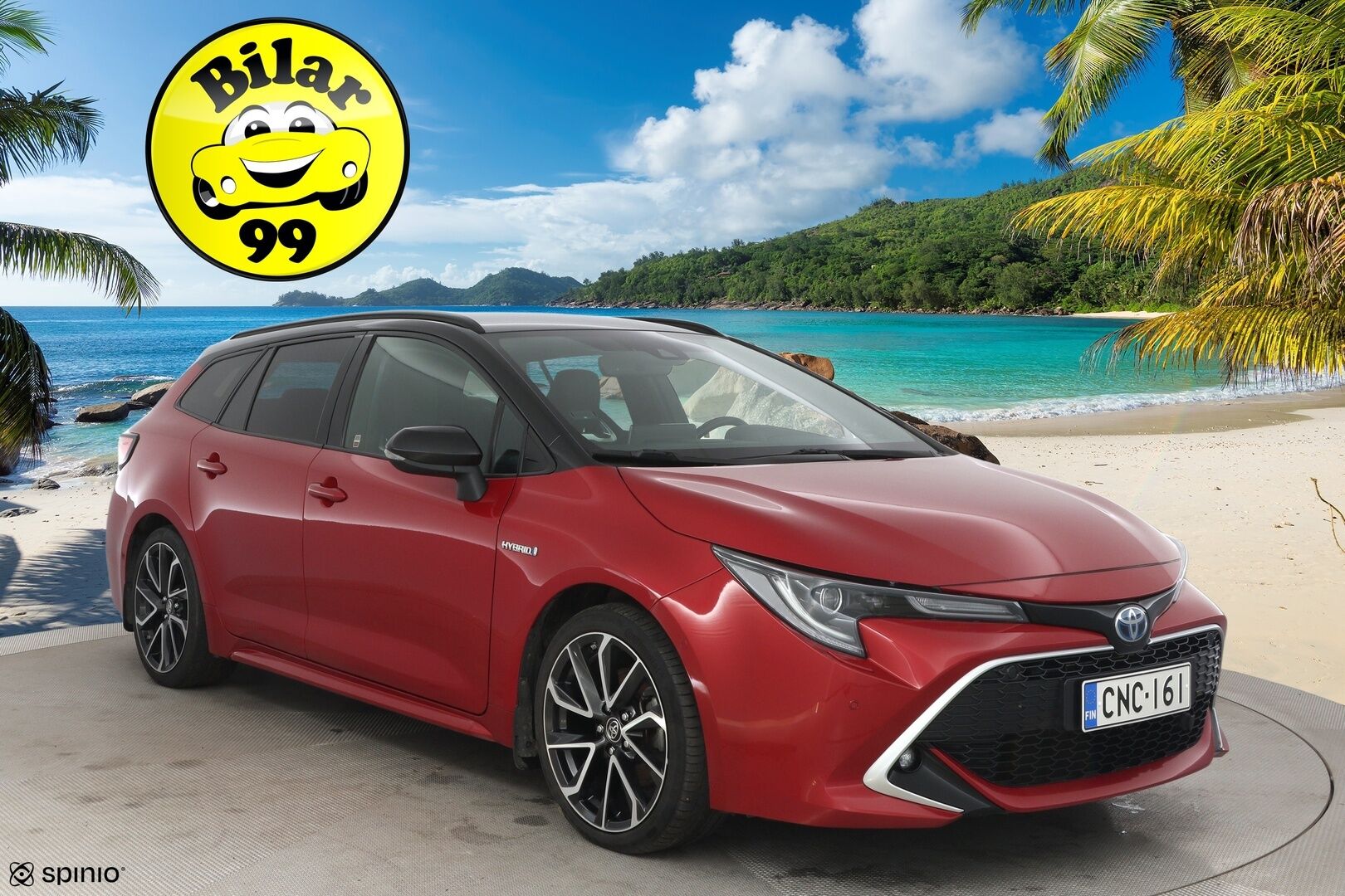 Toyota Corolla 2019 Touring Sports 2,0 Hybrid Premium - *HUD / Adapt. vakkari / Peruutuskamera / Nahkasisusta / Vetokoukku / JBL Audio / 2x Toyotan aluvanteet / Merkkihuollettu / Upea väriyhdistelmä*
