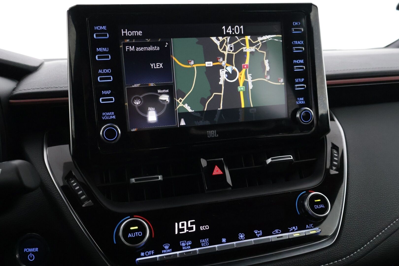 Toyota Corolla 2019 Touring Sports 2,0 Hybrid Premium - *HUD / Adapt. vakkari / Peruutuskamera / Nahkasisusta / Vetokoukku / JBL Audio / 2x Toyotan aluvanteet / Merkkihuollettu / Upea väriyhdistelmä*