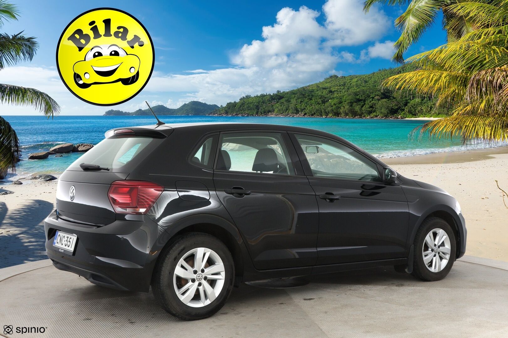 Volkswagen Polo 2019 Comfortline 1,0 TSI 70 kW (95 hv) DSG - Vakkari | Kahdet renkaat | Jakopää tehty ja juuri huollettu 6/26 | Tutkat | Apple ja Android Auto 