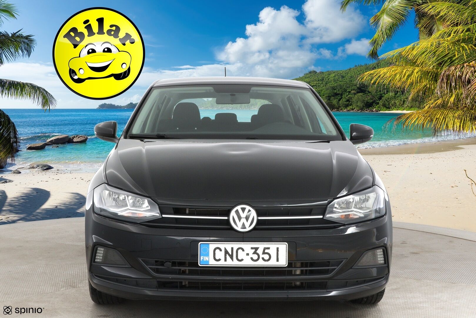 Volkswagen Polo 2019 Comfortline 1,0 TSI 70 kW (95 hv) DSG - Vakkari | Kahdet renkaat | Jakopää tehty ja juuri huollettu 6/26 | Tutkat | Apple ja Android Auto 
