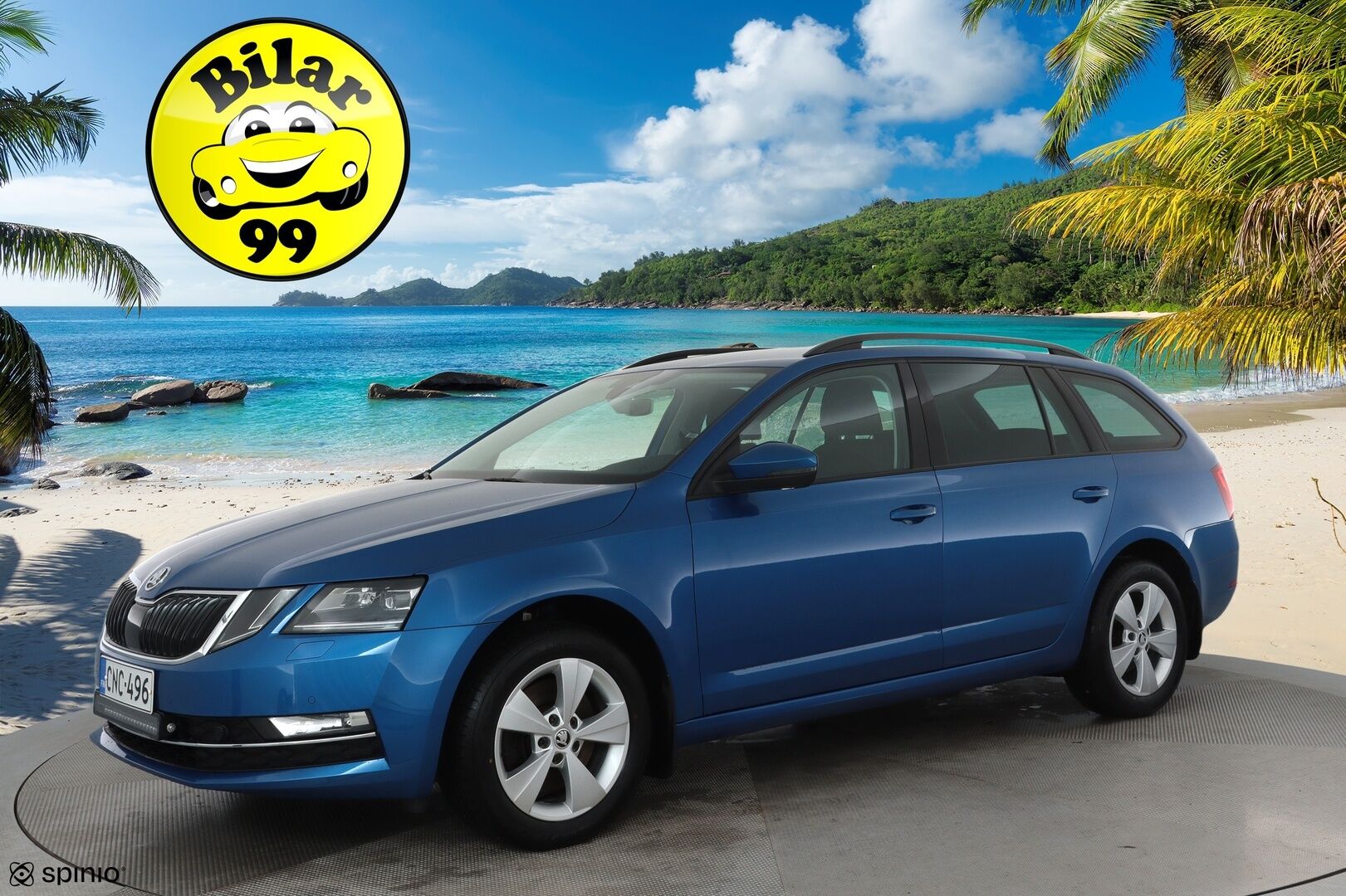 Skoda Octavia 2019 Combi 2,0 TSI 190 4x4 Style BusinessLine DSG **Webasto / Adapt.Vakkari / LED-valot / P.kamera / Navi / Kaistavahti ** - Suomi-auto / Kahdet Renkaat
