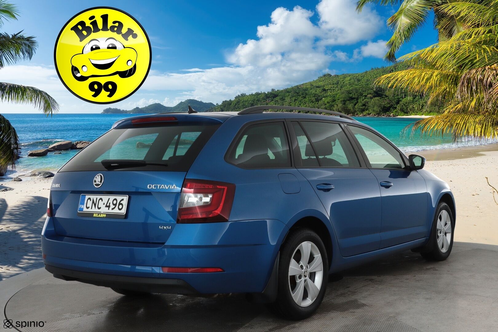 Skoda Octavia 2019 Combi 2,0 TSI 190 4x4 Style BusinessLine DSG **Webasto / Adapt.Vakkari / LED-valot / P.kamera / Navi / Kaistavahti ** - Suomi-auto / Kahdet Renkaat