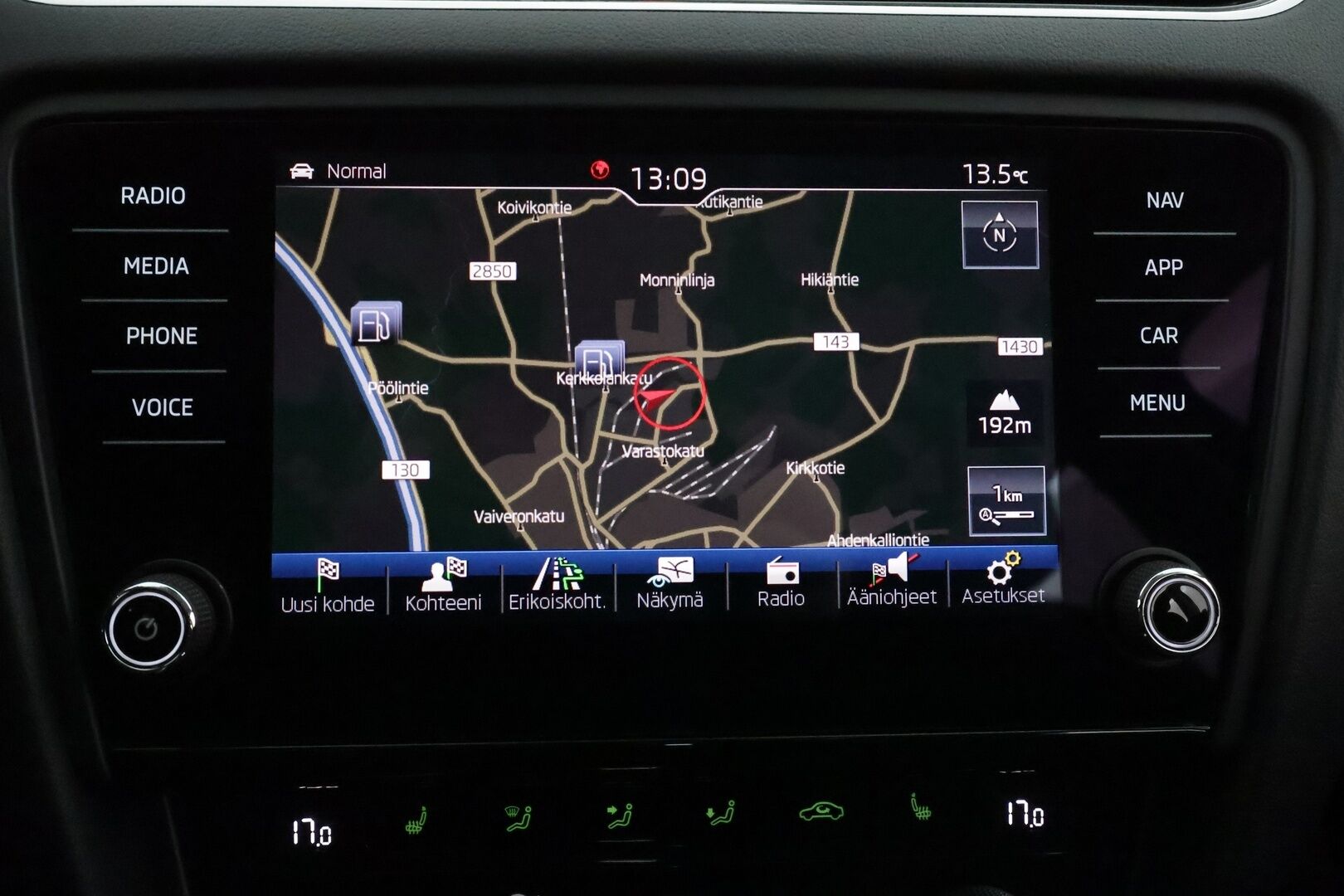 Skoda Octavia 2019 Combi 2,0 TSI 190 4x4 Style BusinessLine DSG **Webasto / Adapt.Vakkari / LED-valot / P.kamera / Navi / Kaistavahti ** - Suomi-auto / Kahdet Renkaat