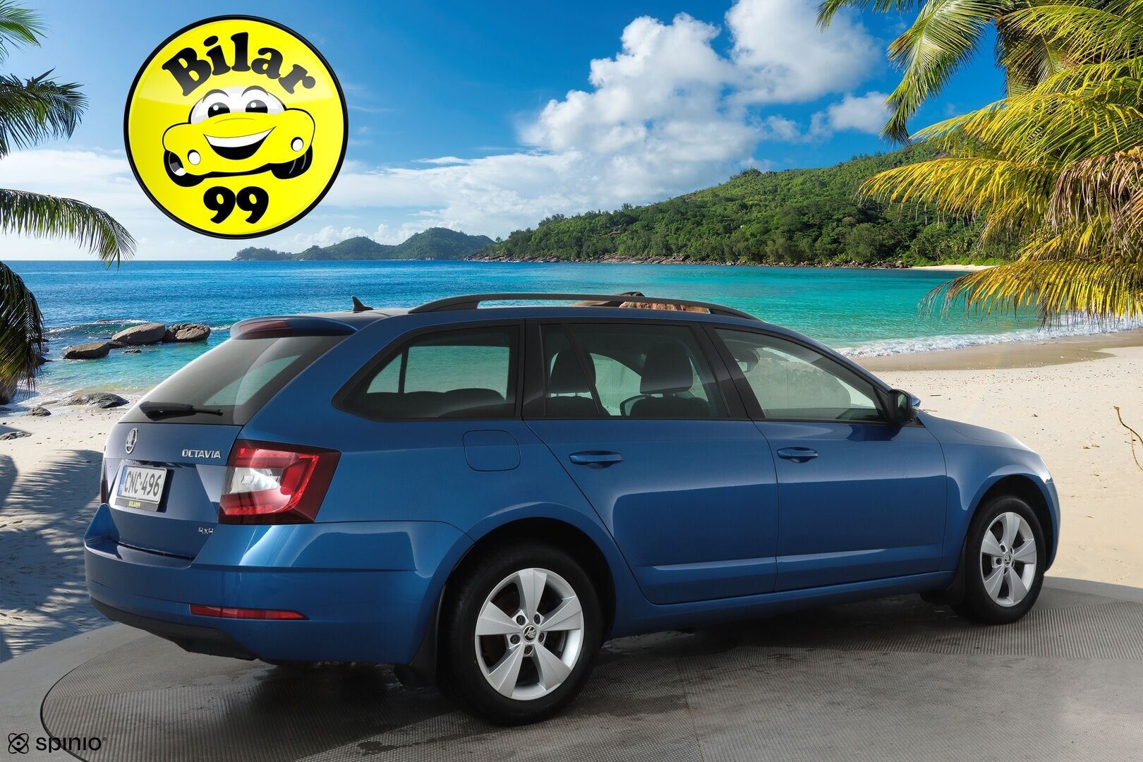 Skoda Octavia 2019 Combi 2,0 TSI 190 4x4 Style BusinessLine DSG **Webasto / Adapt.Vakkari / LED-valot / P.kamera / Navi / Kaistavahti ** - Suomi-auto / Kahdet Renkaat
