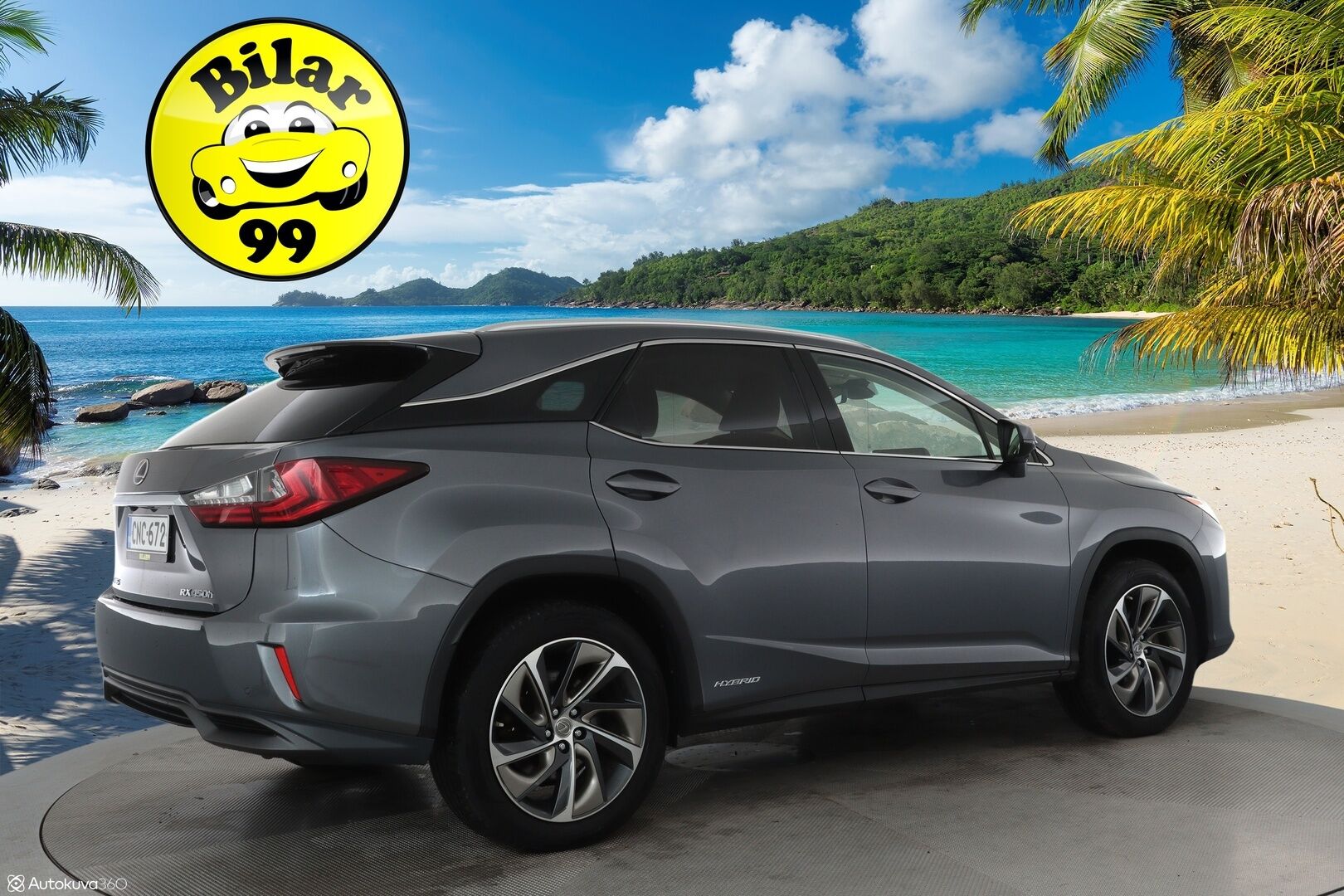Lexus RX 2016 450h Hybrid 4WD A Executive ** HUD / 360° Kamera / LED-valot / Ilmastoidut Sporttinahat Muistilla / Webasto / Navi ** - 3,99 % KORKOTARJOUS TÄHÄN AUTOON - 