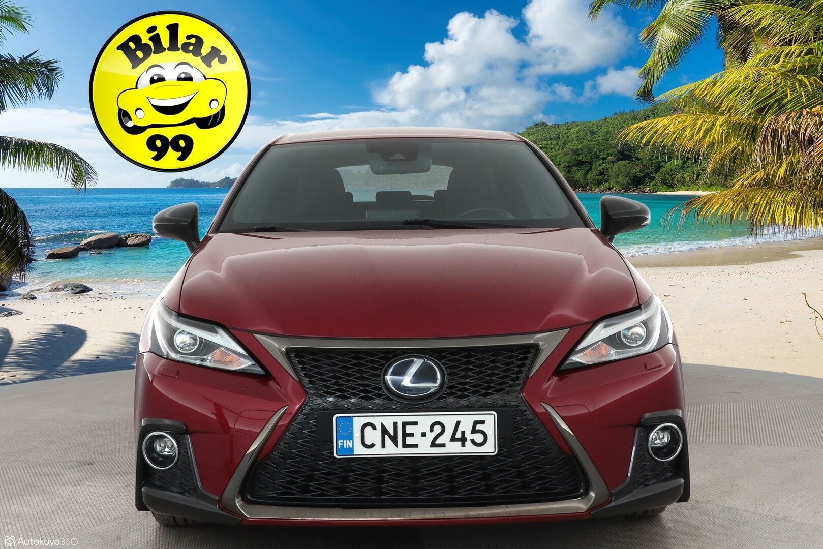 Lexus CT 2019 200h F Sport **Merkkihuollettu / Adapt. vakkari / P.kamera / Kaistavahti / KeylessGo / LED / Kahdet renkaat**