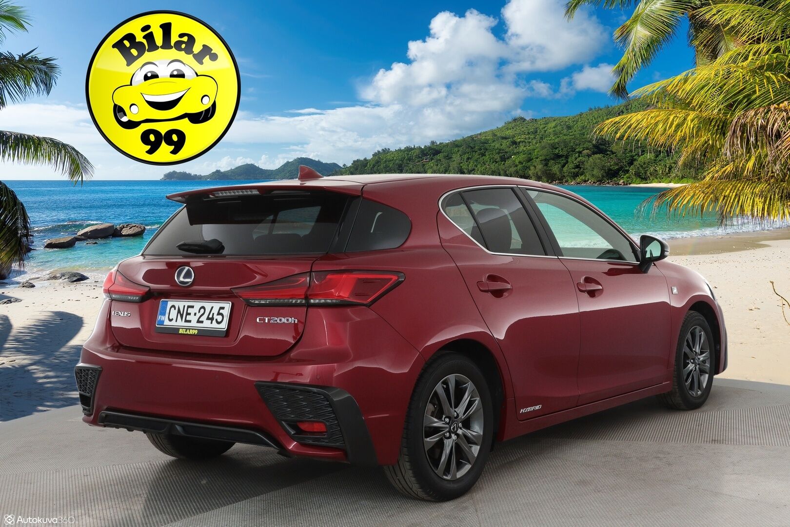 Lexus CT 2019 200h F Sport **Merkkihuollettu / Adapt. vakkari / P.kamera / Kaistavahti / KeylessGo / LED / Kahdet renkaat**