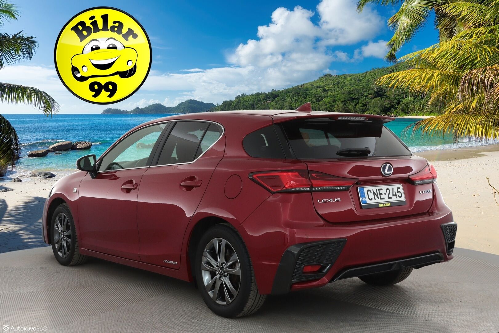 Lexus CT 2019 200h F Sport **Merkkihuollettu / Adapt. vakkari / P.kamera / Kaistavahti / KeylessGo / LED / Kahdet renkaat**