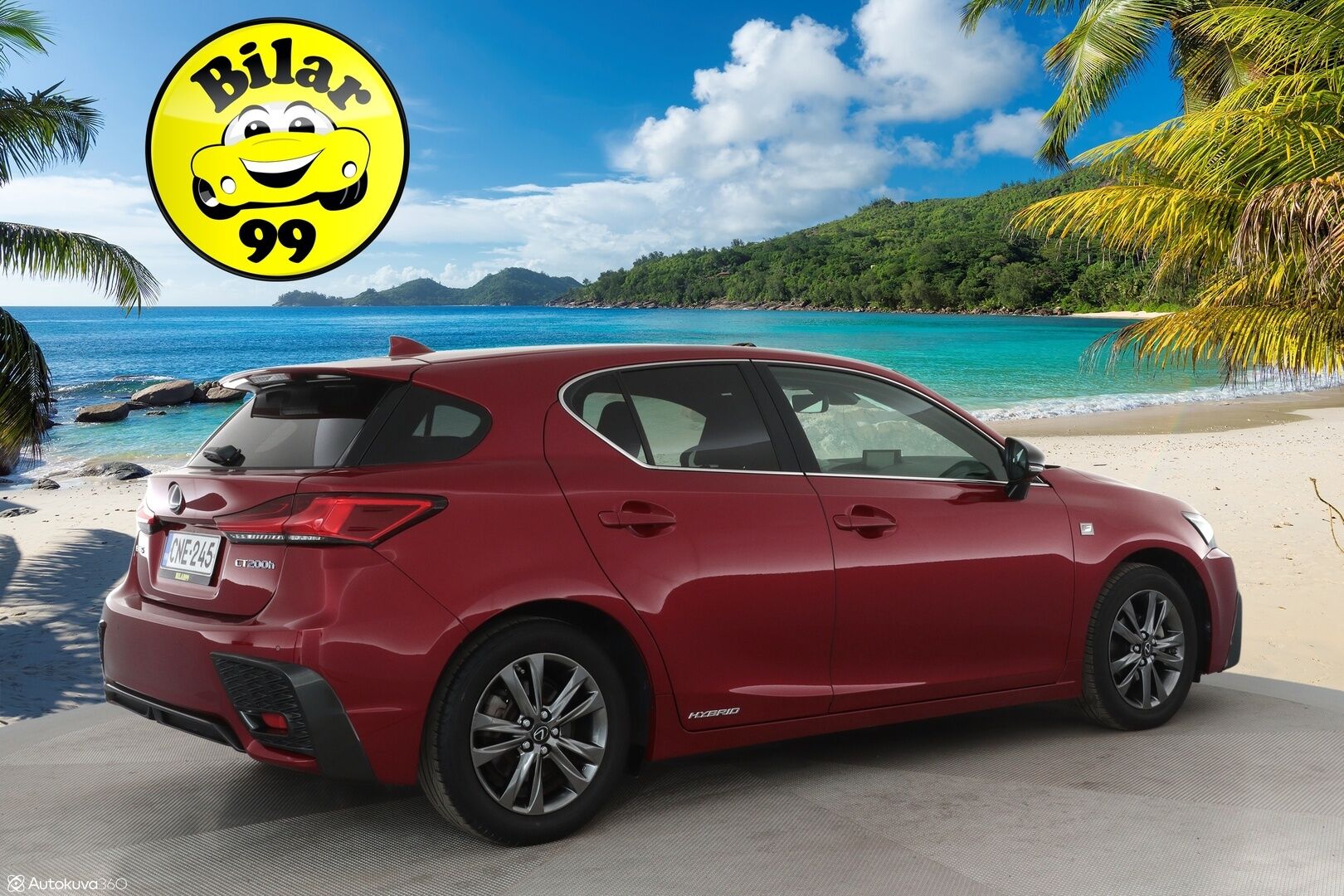 Lexus CT 2019 200h F Sport **Merkkihuollettu / Adapt. vakkari / P.kamera / Kaistavahti / KeylessGo / LED / Kahdet renkaat**