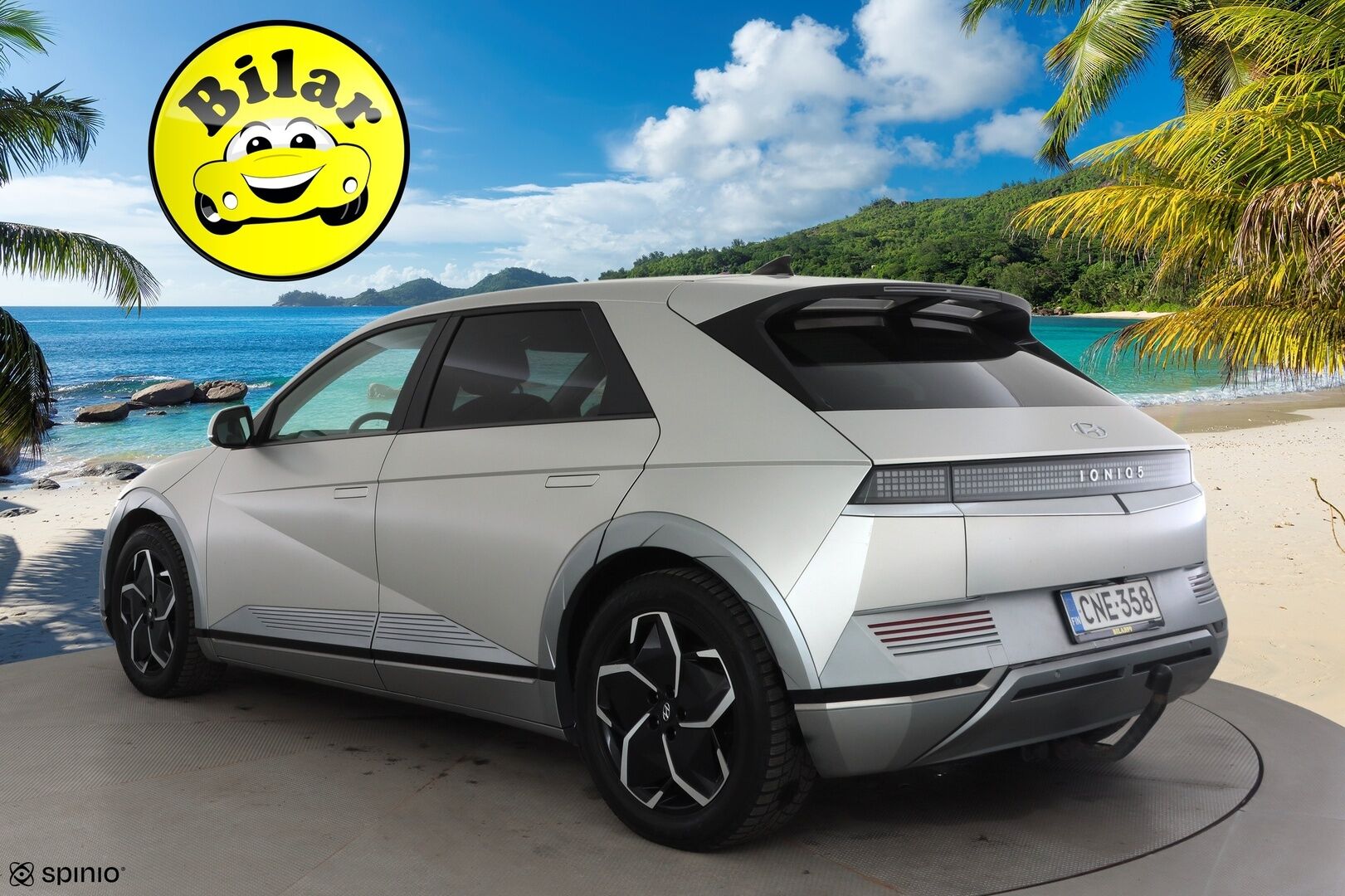Hyundai IONIQ 5 2022 73 kWh 217 hv Style - | ACC | ILP | Koukku | HUD | BOSE | Nahkaverhoilu | Sähköpenkki | P.kamera | Ambient light | V2L | Lämm. ratti | Sähk. takaluukku | Merkkihuollot |