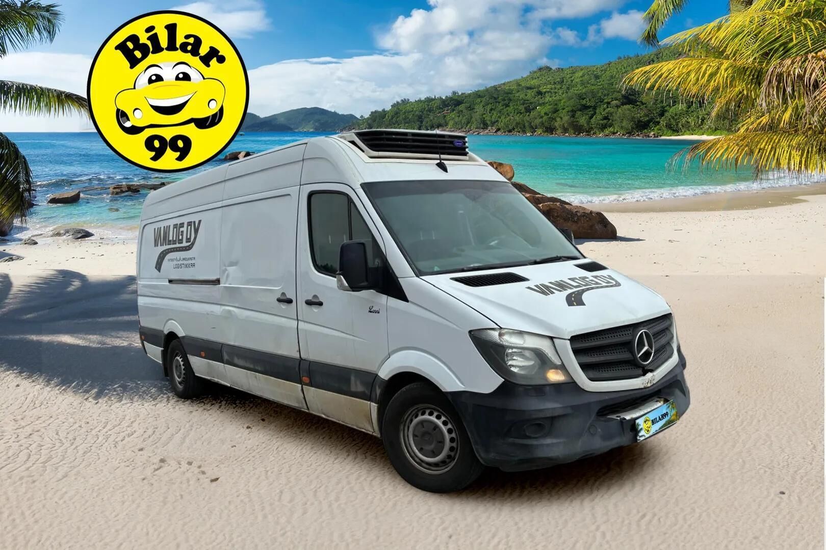 Mercedes-Benz Sprinter 2016 316CDI-3,55/43K Pitkä A3 A * YritysOutlet - Myydään vain yrityksille * - ALV / Kylmä-auto / Webasto / Vakkari / Viimeisin huolto 8/25 