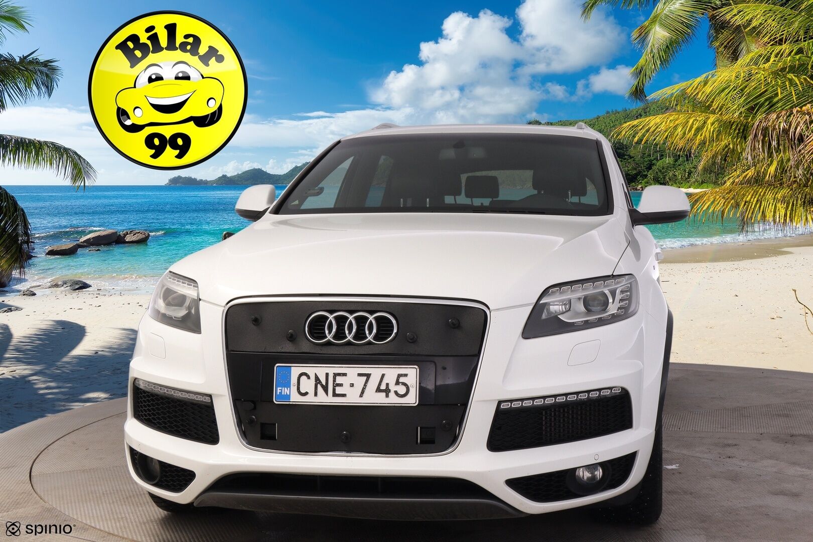 Audi Q7 2010 3,0 V6 TDI DPF 176 kW quattro tiptronic - YritysOutlet - Myydään vain yrityksille - 7- Paikkainen / Bose / Ilma-alusta / Nahat muistilla / Lohko / Koukku