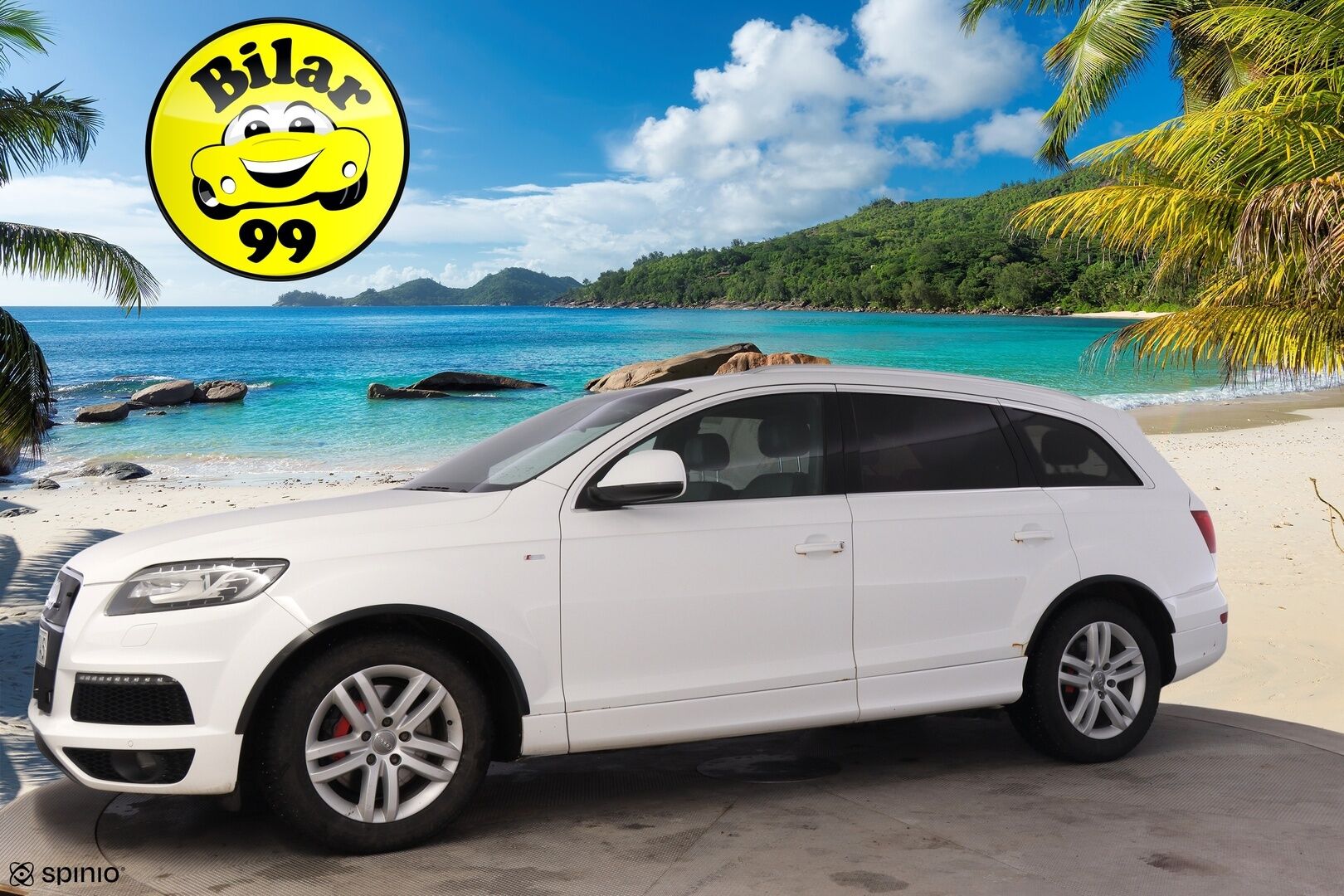 Audi Q7 2010 3,0 V6 TDI DPF 176 kW quattro tiptronic - YritysOutlet - Myydään vain yrityksille - 7- Paikkainen / Bose / Ilma-alusta / Nahat muistilla / Lohko / Koukku