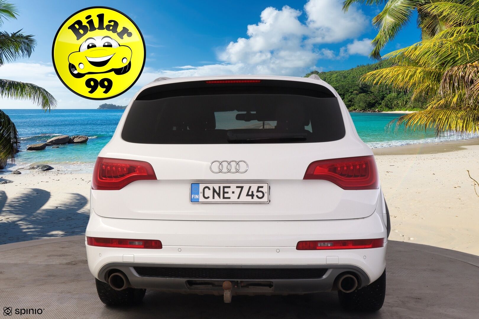 Audi Q7 2010 3,0 V6 TDI DPF 176 kW quattro tiptronic - YritysOutlet - Myydään vain yrityksille - 7- Paikkainen / Bose / Ilma-alusta / Nahat muistilla / Lohko / Koukku