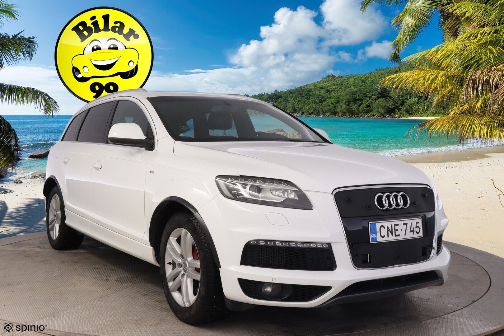 Audi Q7 2010 3,0 V6 TDI DPF 176 kW quattro tiptronic - YritysOutlet - Myydään vain yrityksille - 7- Paikkainen / Bose / Ilma-alusta / Nahat muistilla / Lohko / Koukku