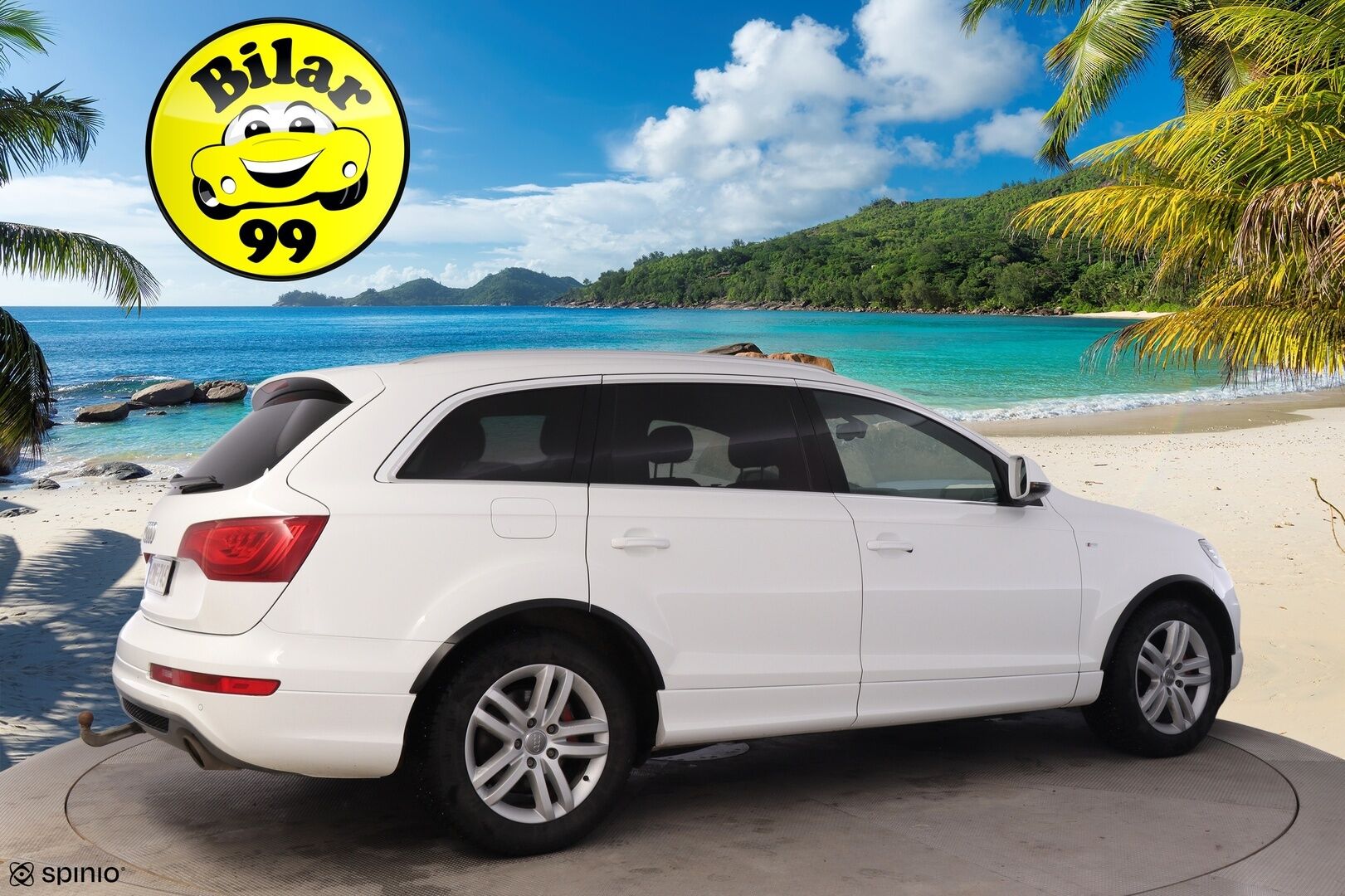 Audi Q7 2010 3,0 V6 TDI DPF 176 kW quattro tiptronic - YritysOutlet - Myydään vain yrityksille - 7- Paikkainen / Bose / Ilma-alusta / Nahat muistilla / Lohko / Koukku