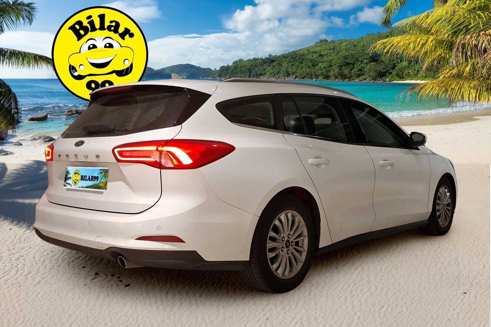 Ford Focus 2019 2,0 TDCi EcoBlue 150hv A8 Titanium Wagon **Adapt. vakkari / Kaistavahti / Webasto /  Tutkat**
