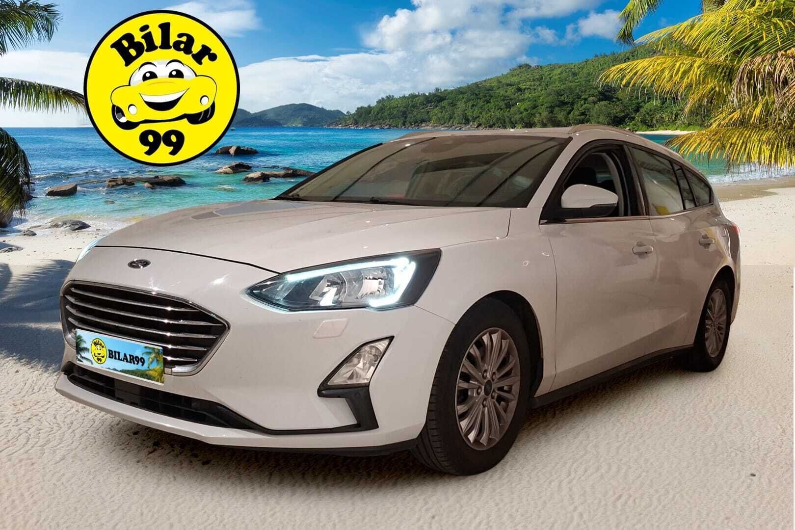Ford Focus 2019 2,0 TDCi EcoBlue 150hv A8 Titanium Wagon **Adapt. vakkari / Kaistavahti / Webasto /  Tutkat**