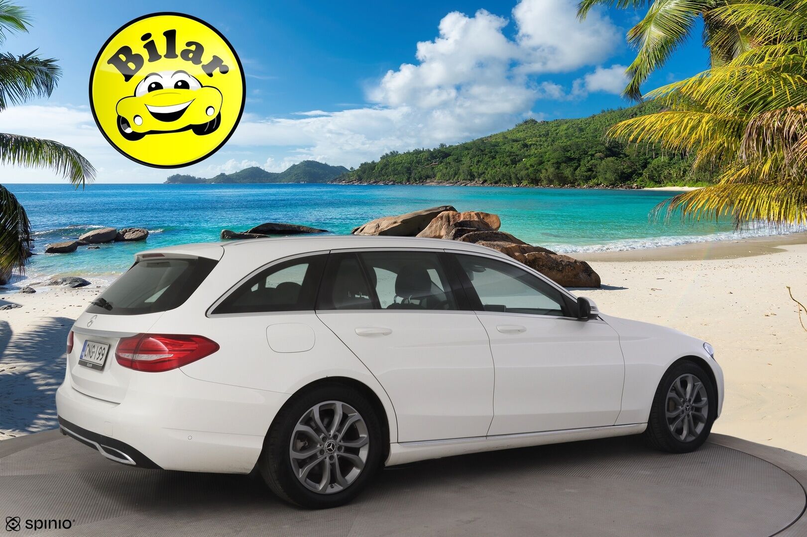 Mercedes-Benz C 2017 250 BlueTec A Premium Business - | Vakionopeudensäädin | Lohkolämmitin sisäpistokkeella | Kahdet hyväkuntoiset renkaat alumiinivanteilla | Navi | Sähköluukku | Särmät huollot |