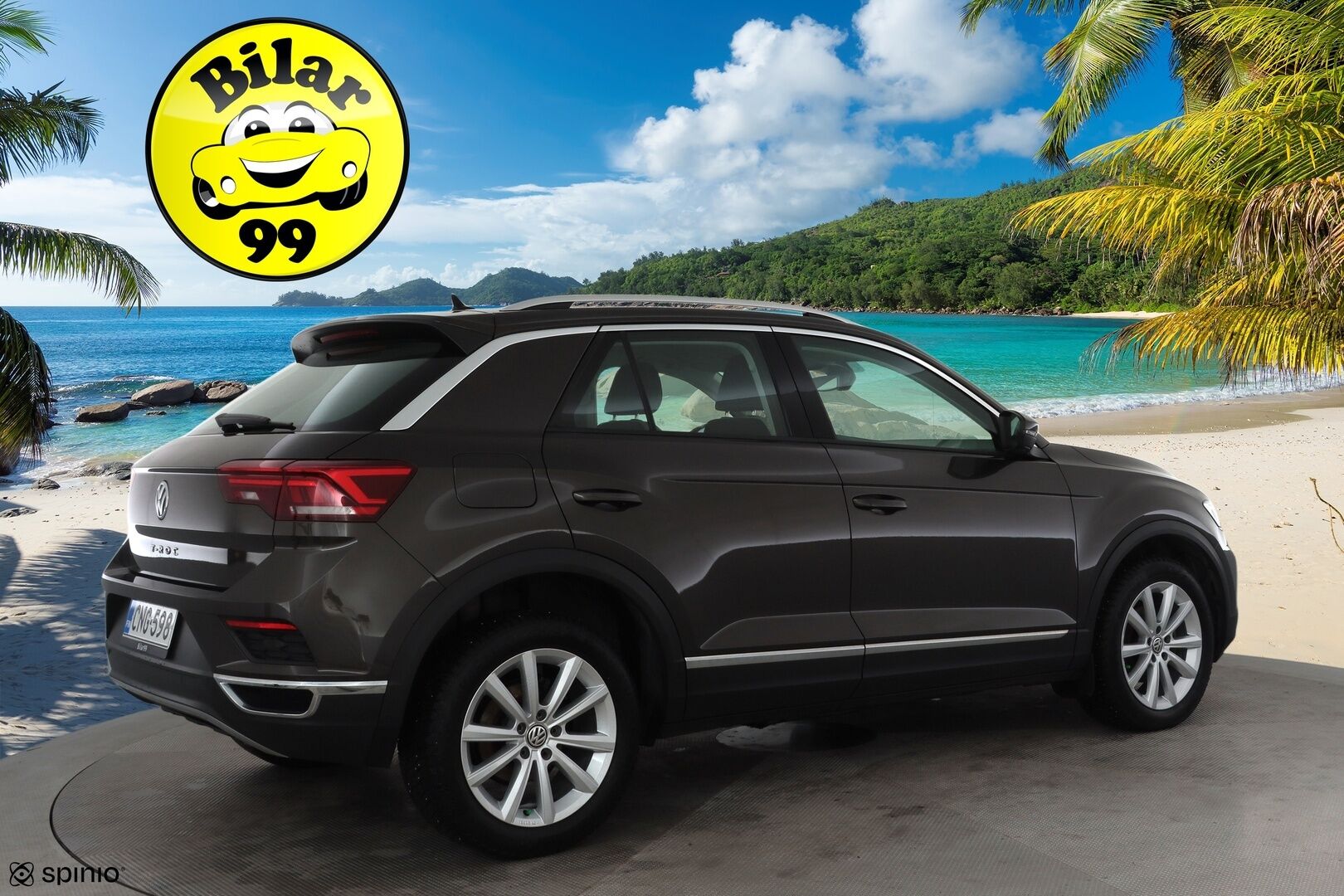 Volkswagen T-Roc 2019 Sport 1,5 TSI EVO 110 kW (150 hv) DSG-automaatti * Webasto / Adapt.Vakkari / Digimittari / LED / KeylessGo / P-Tutkat - Suomi-auto / Kahdet renkaat aluvanteilla / Siisti!