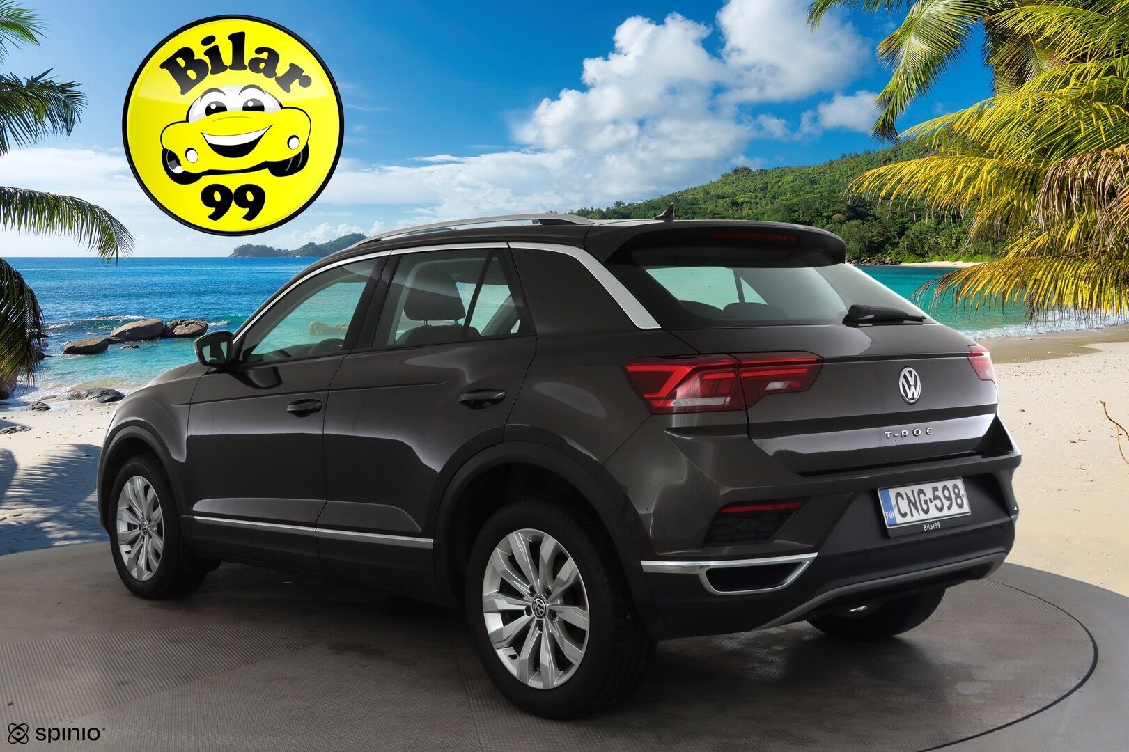 Volkswagen T-Roc 2019 Sport 1,5 TSI EVO 110 kW  DSG * Digimittaristo / ACC / P.tutkat / LED / Webasto / KeylessGo  * - Suomi-auto / Kahdet renkaat aluvanteilla 