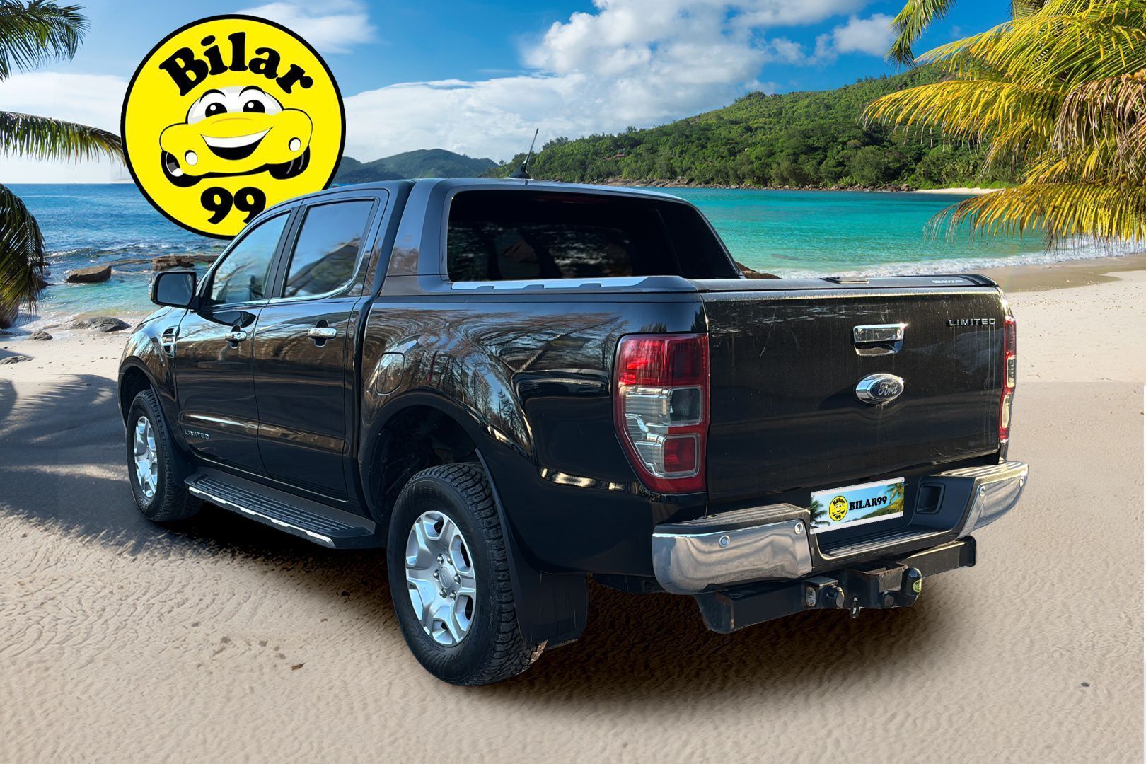 Ford Ranger 2019 Double Cab 2,0 TDCi 213 hp A10 4x4 Limited / Webasto / Nahkaverhoilu / Vetokoukku / Peruutuskamera / Astinlaudat / - HULLUT AVAJAISHULINAT KORKOTARJOUS 3,29 %