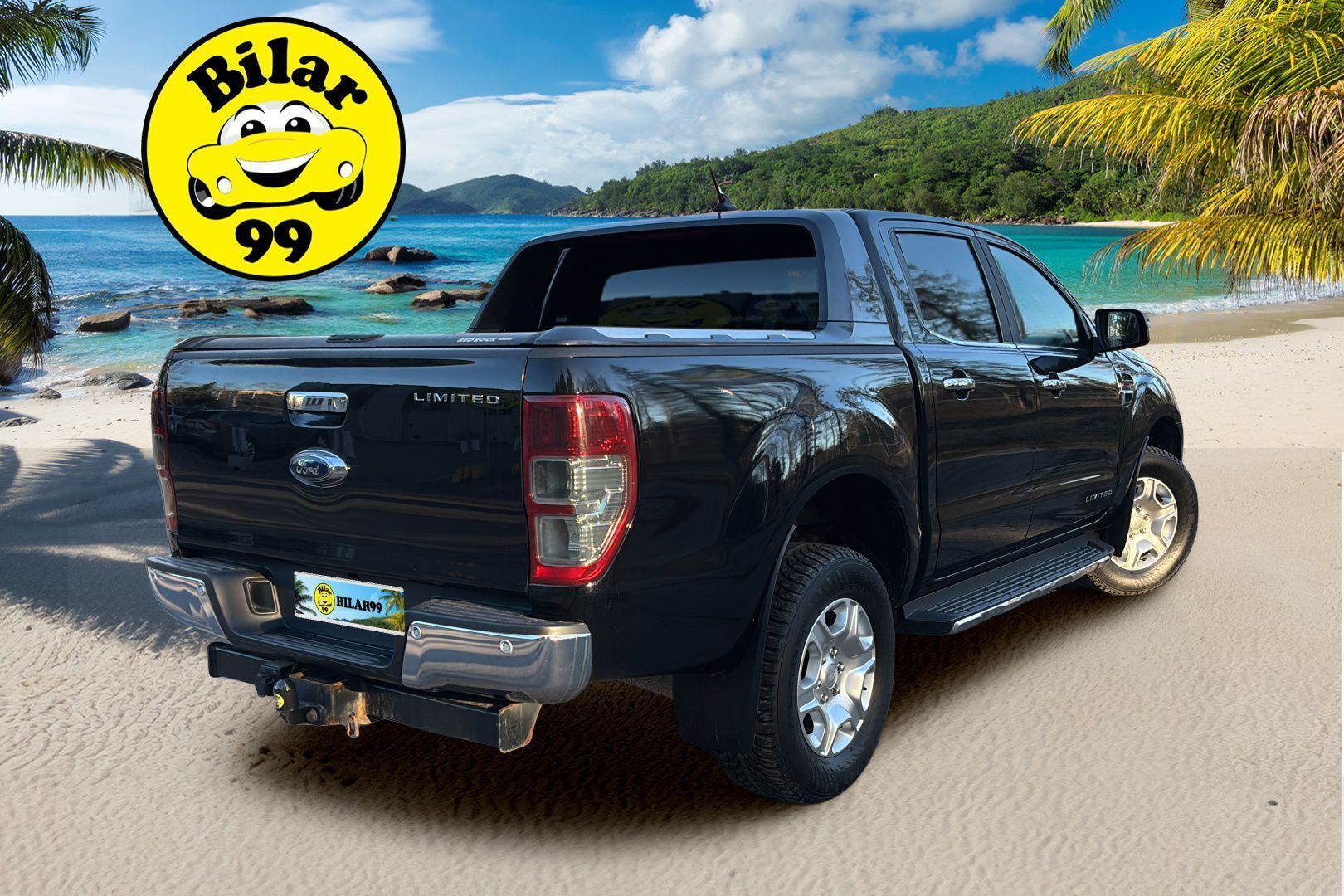 Ford Ranger 2019 Double Cab 2,0 TDCi 213 hp A10 4x4 Limited / Webasto / Nahkaverhoilu / Vetokoukku / Peruutuskamera / Astinlaudat / - HULLUT AVAJAISHULINAT KORKOTARJOUS 3,29 %