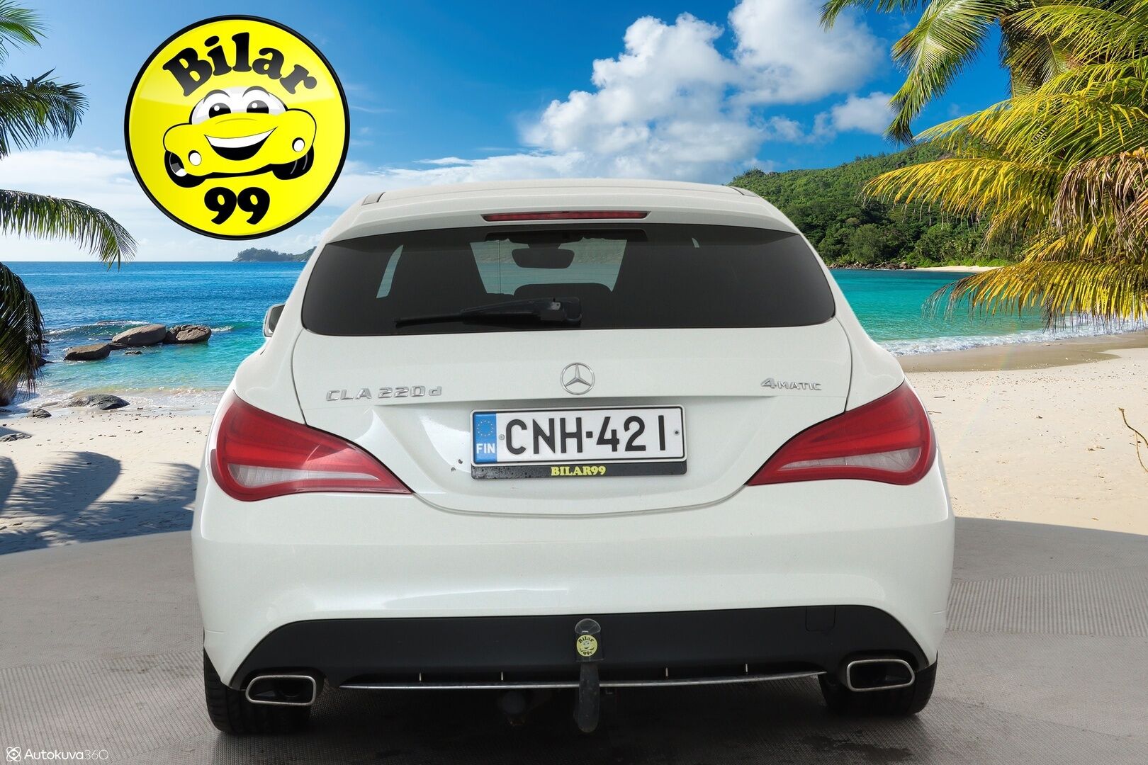 Mercedes-Benz CLA 2016 220 d 4Matic A - Vetokoukku / Harman&Kardon / Comand Navi / Xenon / Puolinahkasisusta / Sporttipenkit / Lohkolämmitin / Juuri katsastettu!