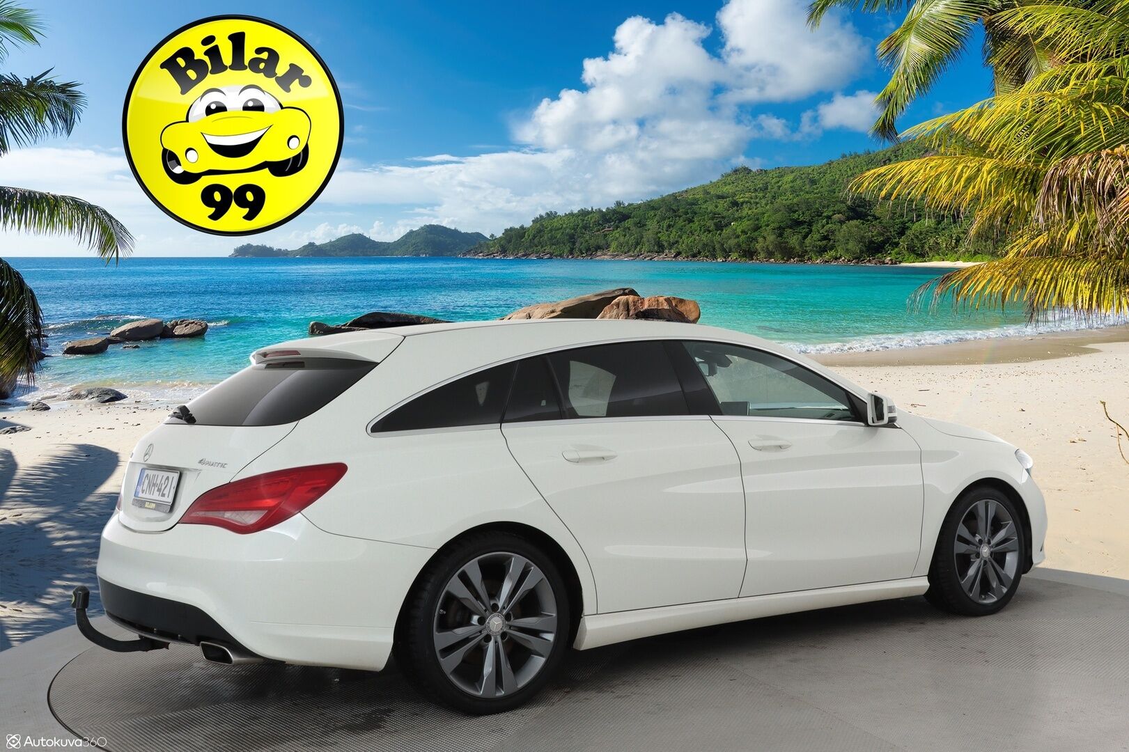 Mercedes-Benz CLA 2016 220 d 4Matic A - Vetokoukku / Harman&Kardon / Comand Navi / Xenon / Puolinahkasisusta / Sporttipenkit / Lohkolämmitin / Juuri katsastettu!