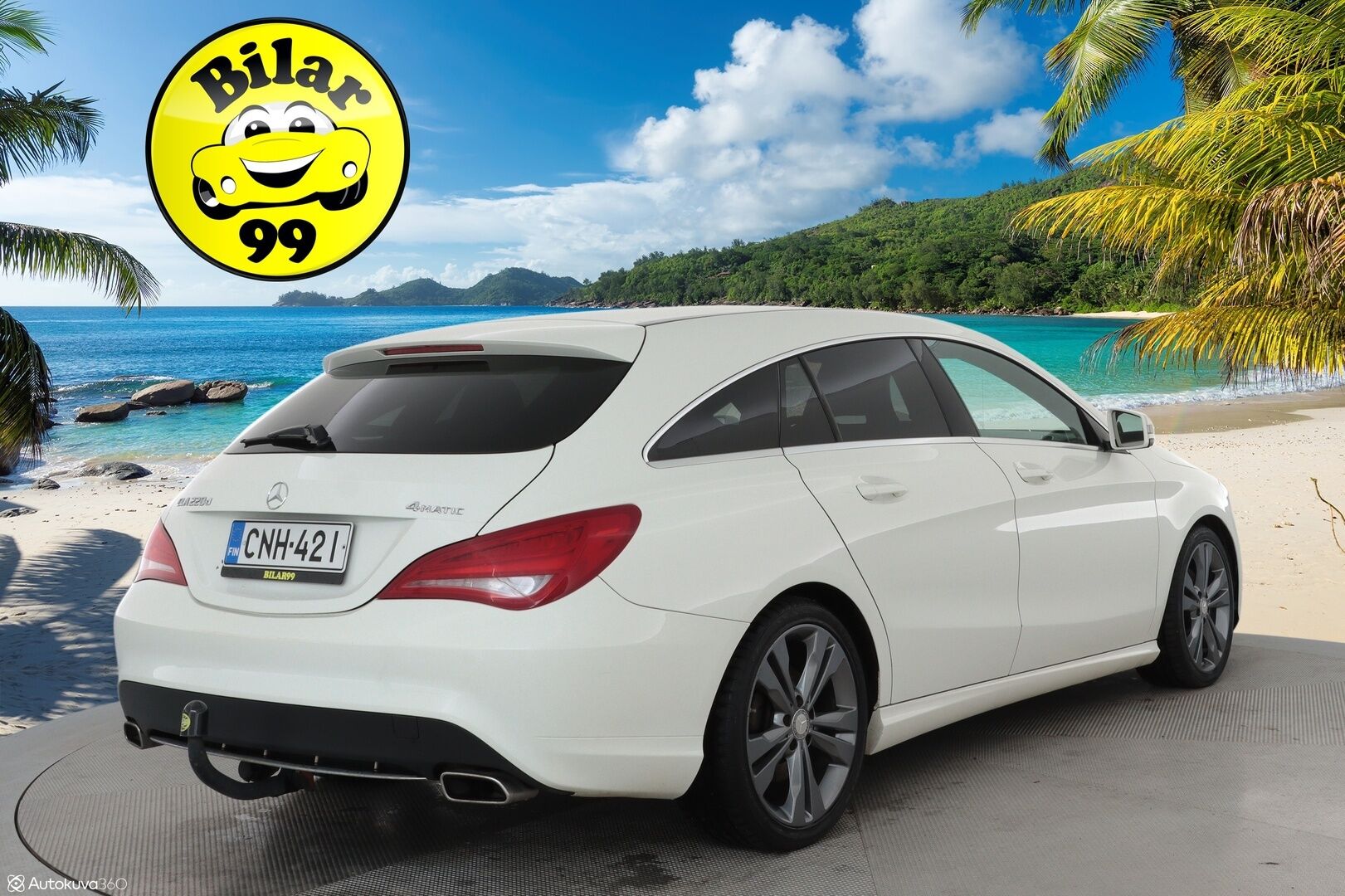Mercedes-Benz CLA 2016 220 d 4Matic A - Vetokoukku / Harman&Kardon / Comand Navi / Xenon / Puolinahkasisusta / Sporttipenkit / Lohkolämmitin / Juuri katsastettu!