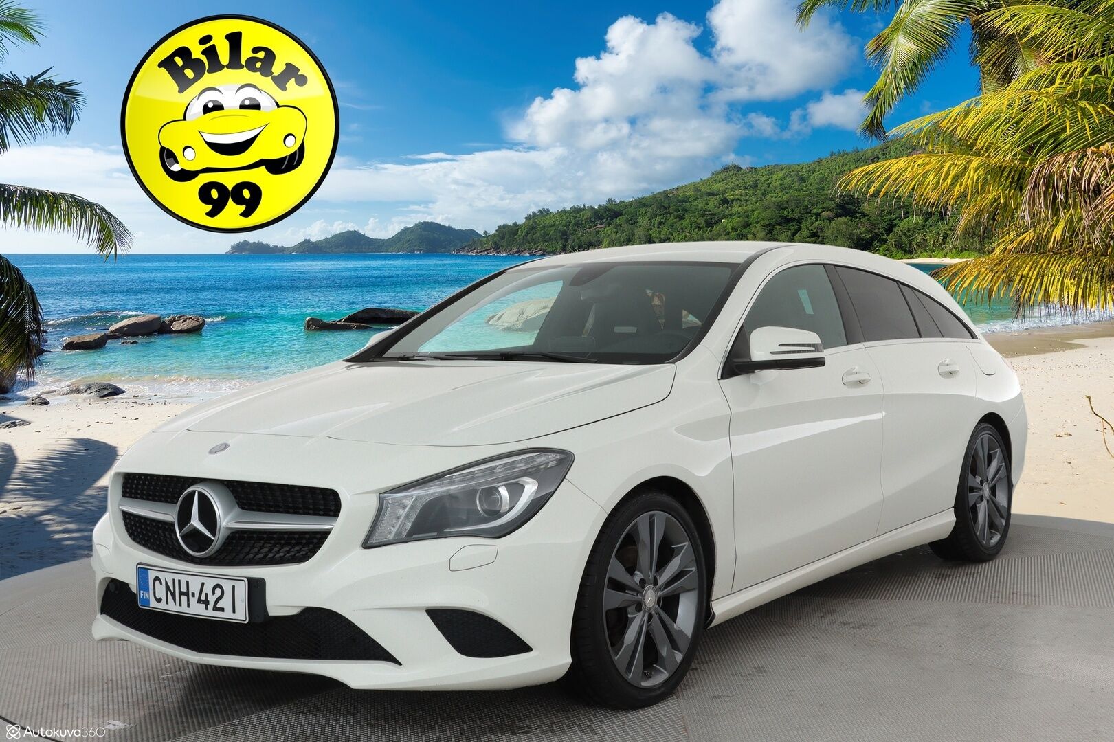Mercedes-Benz CLA 2016 220 d 4Matic A - Vetokoukku / Harman&Kardon / Comand Navi / Xenon / Puolinahkasisusta / Sporttipenkit / Lohkolämmitin / Juuri katsastettu!