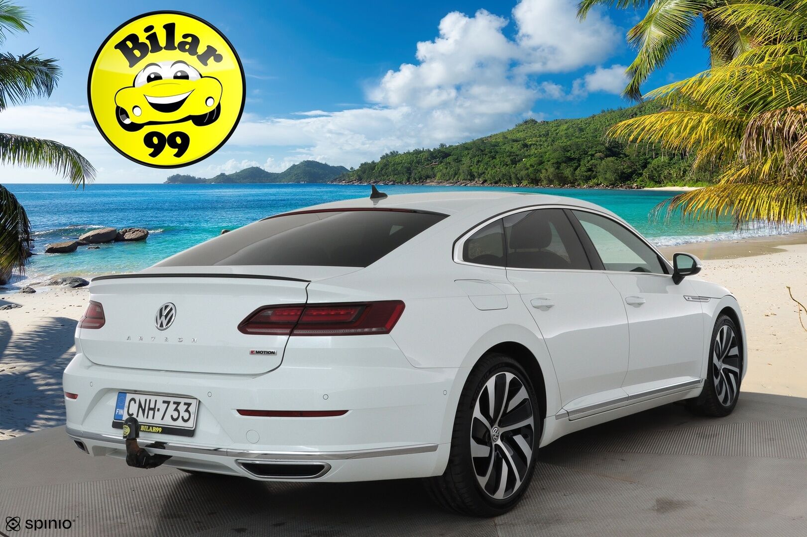 Volkswagen Arteon 2019 R-Line Limited Edition 2,0 TDI SCR 4MOTION DSG **Webasto / Koukku / Lasikattoluukku / Adapt.Vakkari / LED / P.kamera / - Suomi-auto / Kahdet Renkaat
