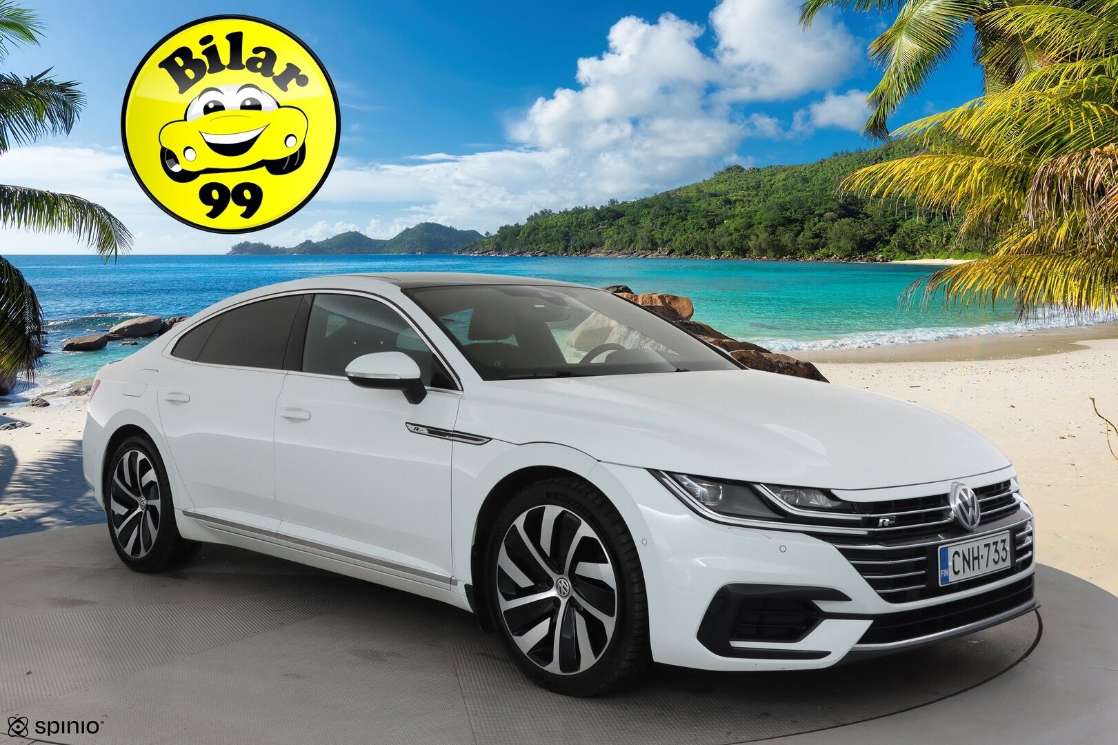 Volkswagen Arteon 2019 R-Line Limited Edition 2,0 TDI SCR 4MOTION DSG **Webasto / Koukku / Lasikattoluukku / Adapt.Vakkari / LED / P.kamera / - Suomi-auto / Kahdet Renkaat