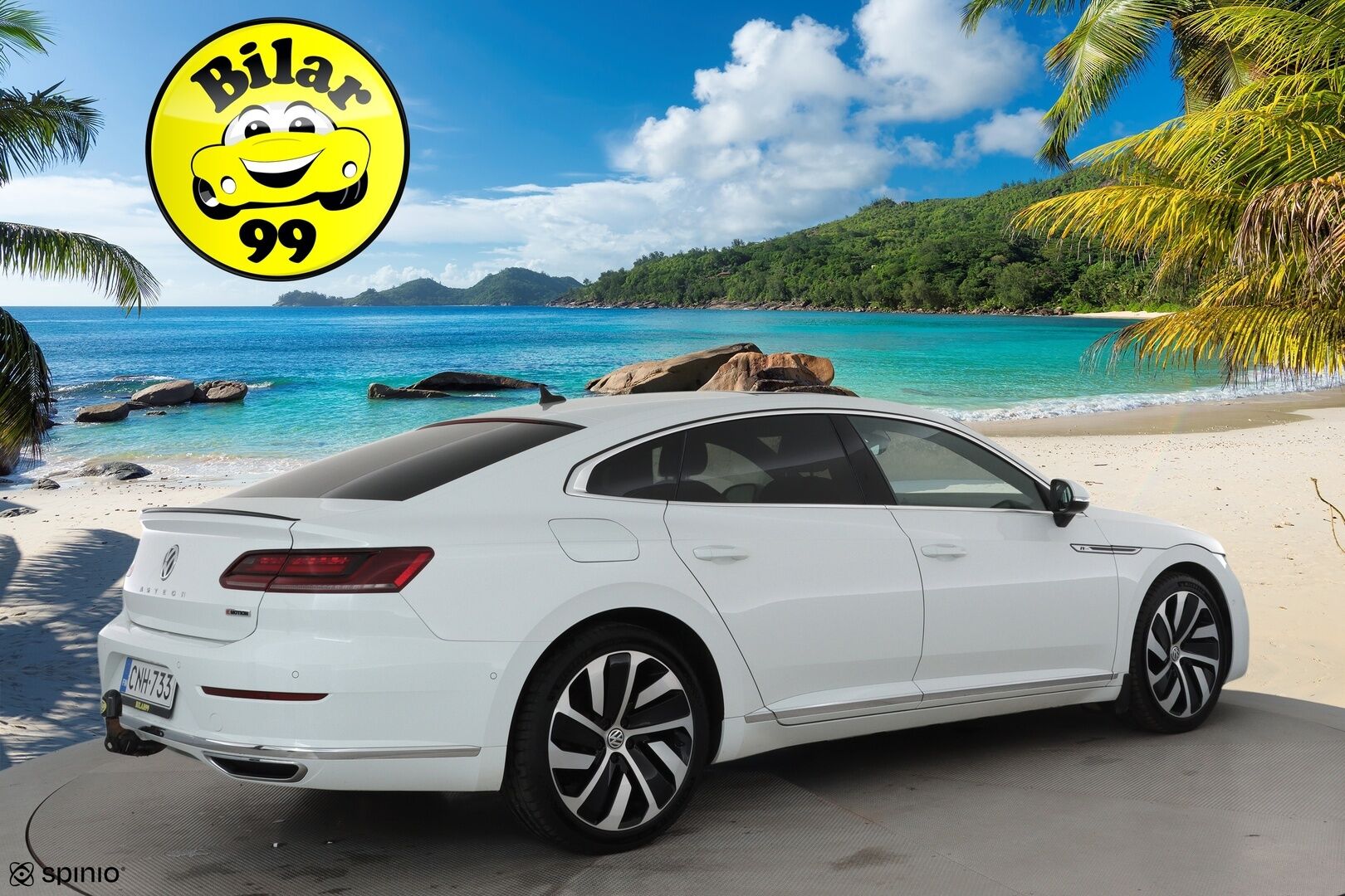 Volkswagen Arteon 2019 R-Line Limited Edition 2,0 TDI SCR 4MOTION DSG **Webasto / Koukku / Lasikattoluukku / Adapt.Vakkari / LED / P.kamera / - Suomi-auto / Kahdet Renkaat