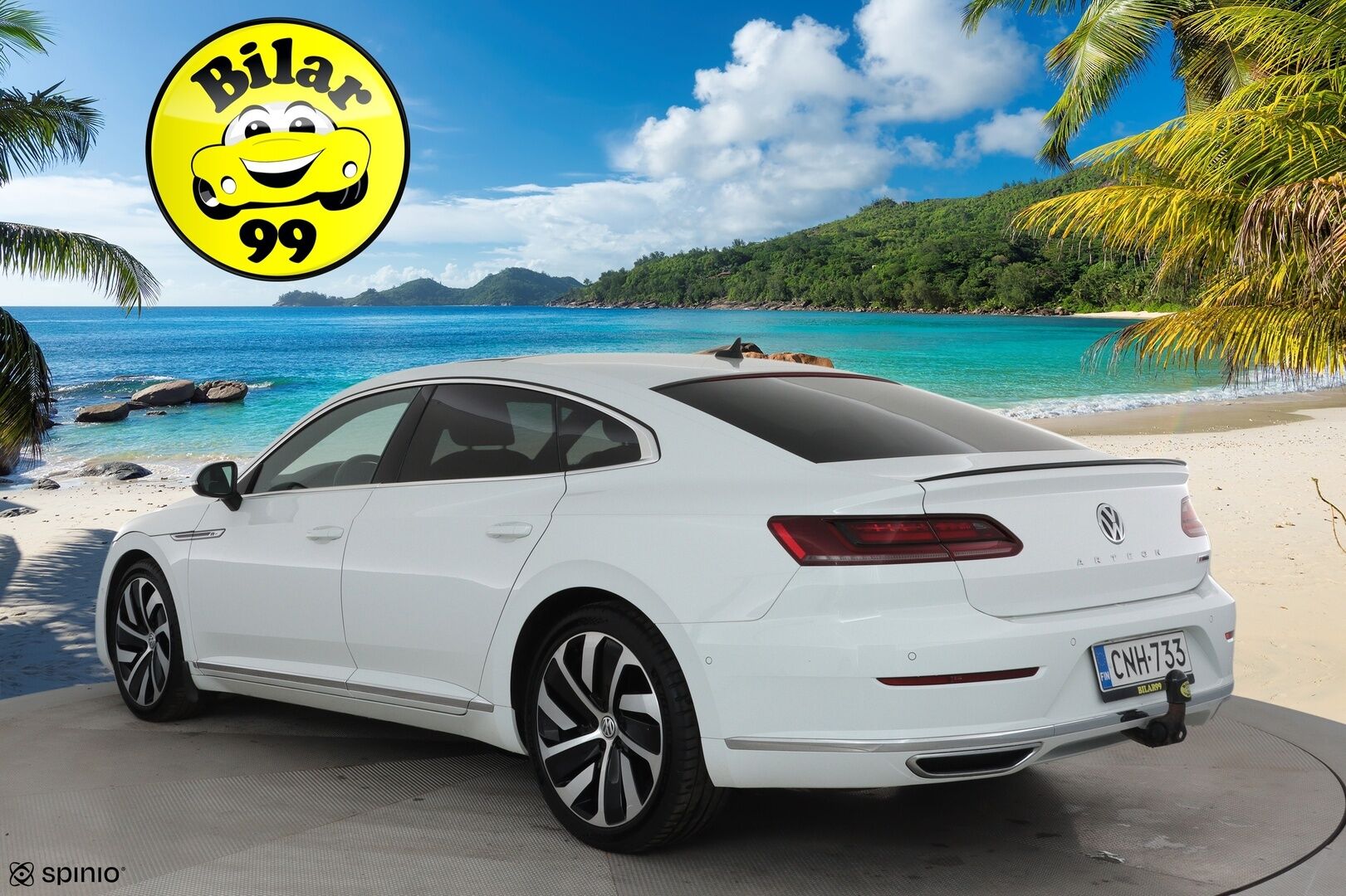 Volkswagen Arteon 2019 R-Line Limited Edition 2,0 TDI SCR 4MOTION DSG **Webasto / Koukku / Lasikattoluukku / Adapt.Vakkari / LED / P.kamera / - Suomi-auto / Kahdet Renkaat
