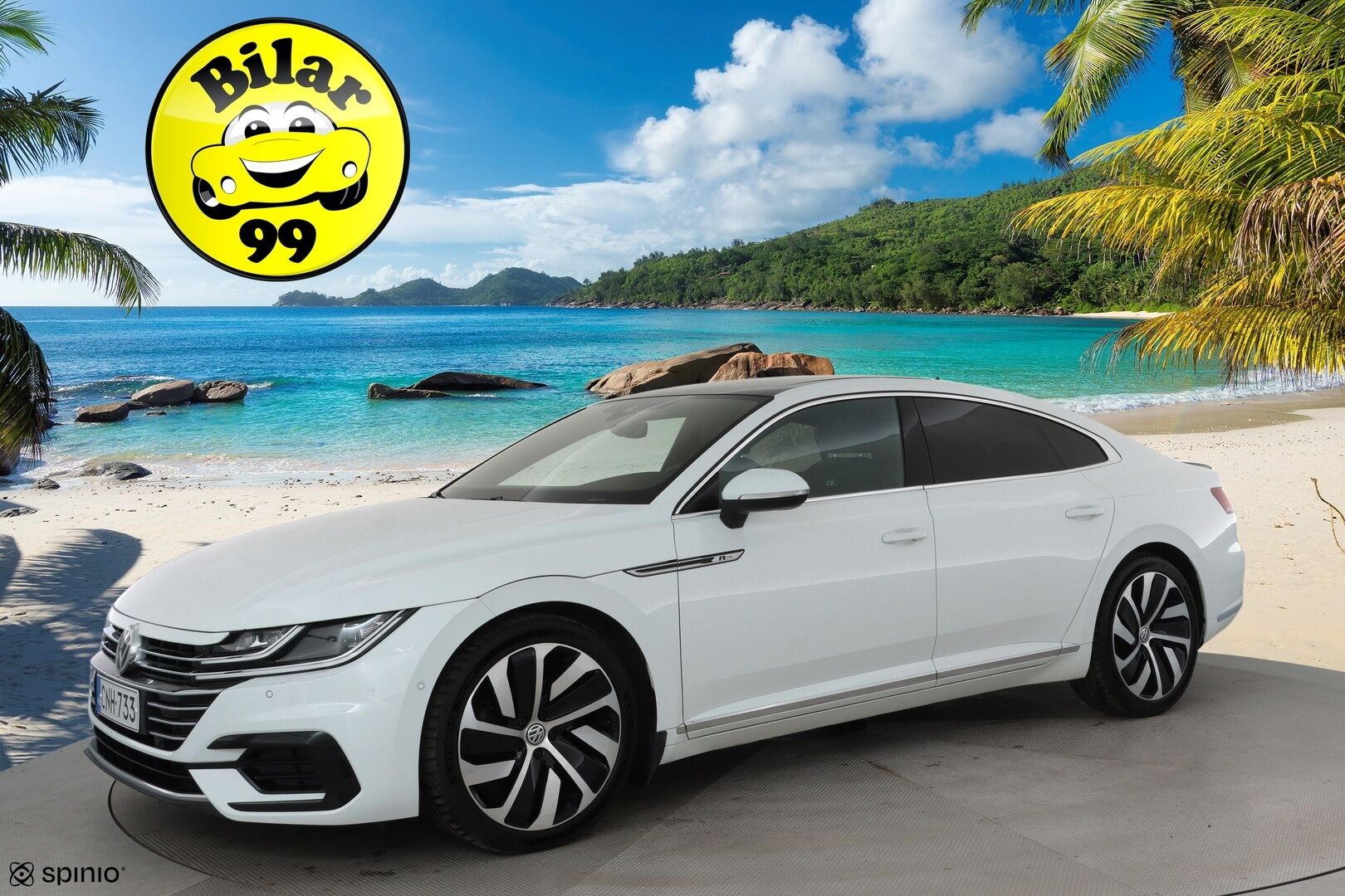 Volkswagen Arteon 2019 R-Line Limited Edition 2,0 TDI SCR 4MOTION DSG **Webasto / Koukku / Lasikattoluukku / Adapt.Vakkari / LED / P.kamera / - Suomi-auto / Kahdet Renkaat