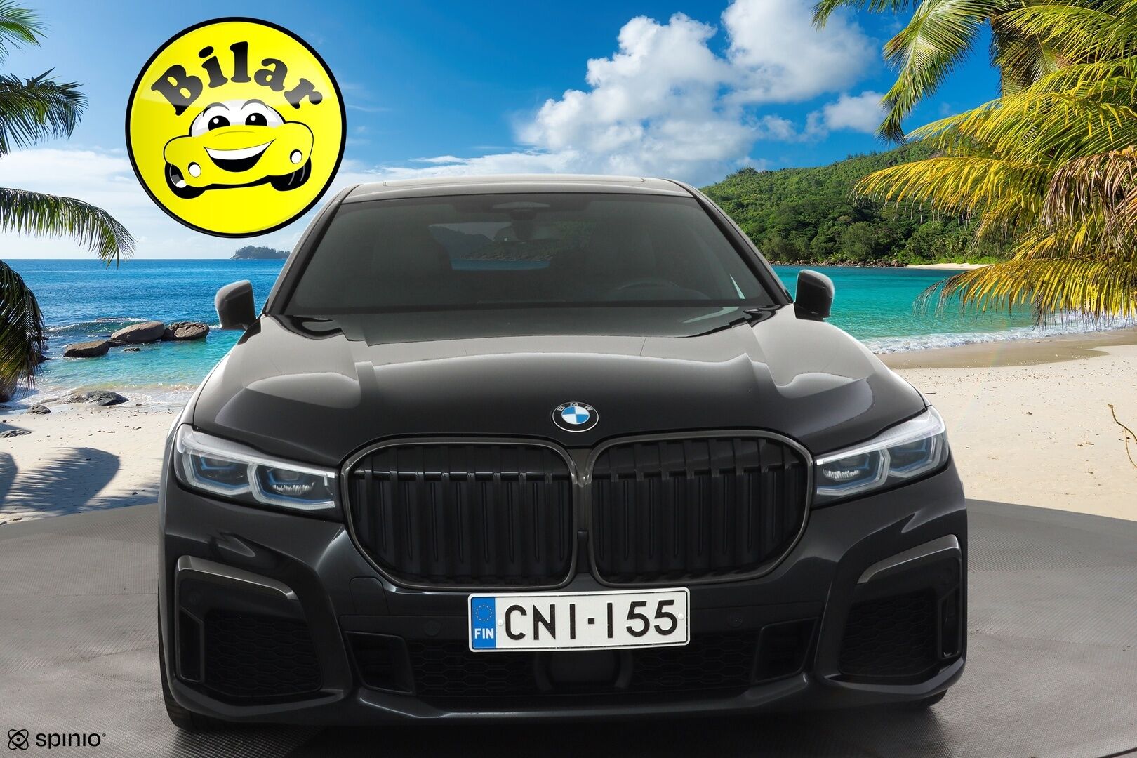 BMW 745 2020 G12 Sedan 745Le A xDrive M-Sport - | ACC | HUD | Comfort nahat muistilla | Laser | H/K | Sky Lounge | Panorama | Sähk. takapenkit | DAP | Eleohjaus | Comfort Access | P.kamera |