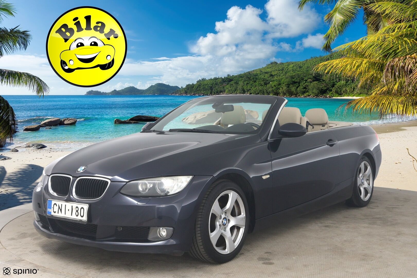 BMW 320 2009 320i Avoauto (AE) 2ov 1995cm3 - Muistipenkki | Vaalea nahkasisusta | Lohko + sisäp. | Xenon | P. Tutkat | Vakkari | 2x Renkaat