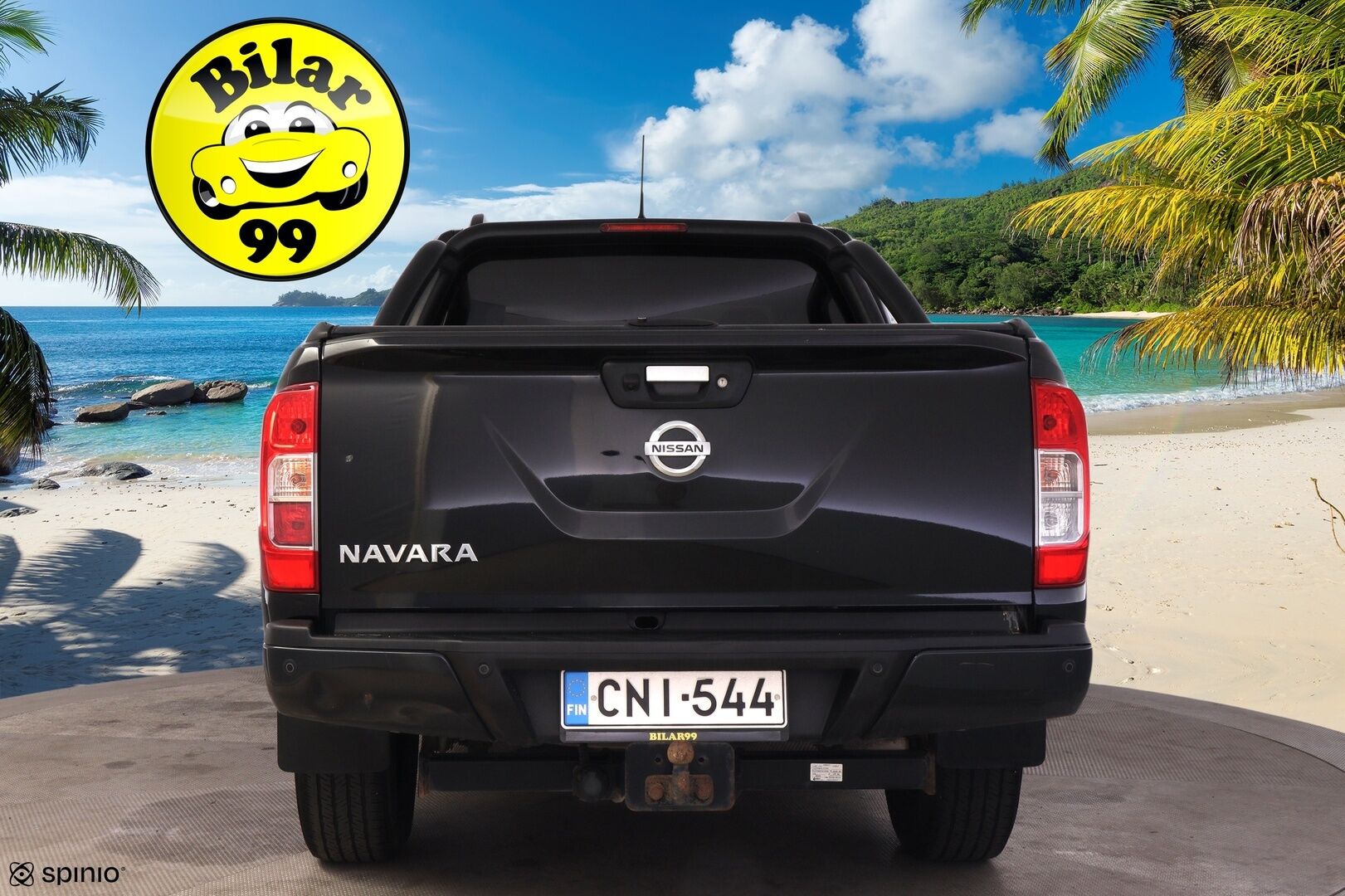 Nissan Navara 2019 Double Cab 2,3 dCi 190hp AT N-Guard, 2 Seats *ALV / 360° / Kattoluukku / KeyLessGo / Nahat / Sähköpenkki / Koukku* - Juuri katsastettu / Hyvin huollettu! / Kahdet renkaat aluvanteilla* - Osta nyt, maksa vasta ensi vuonna