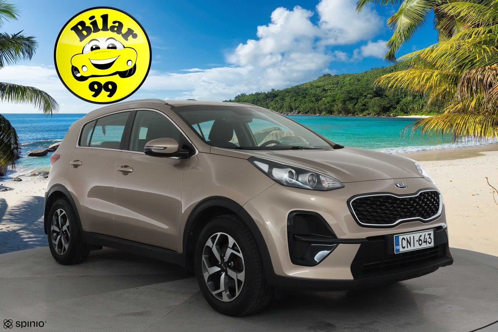 Kia Sportage 2020 1,6 T-GDI ISG Urban Active DCT A/T EcoDynamics **Suomi-auto / Apple&Android / P.kamera / Ratinlämmitin / Lohko** - Merkkihuollettu / Kahdet renkaat aluvanteilla