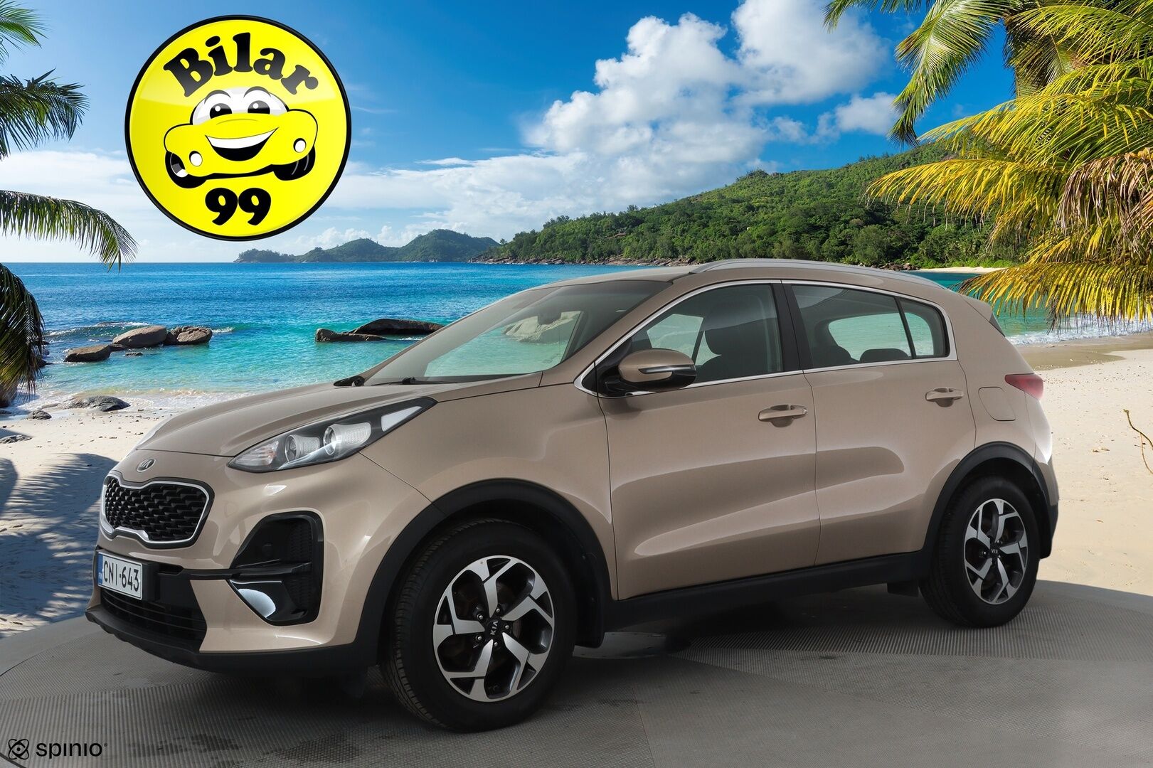 Kia Sportage 2020 1,6 T-GDI ISG Urban Active DCT A/T EcoDynamics **Suomi-auto / Apple&Android / P.kamera / Ratinlämmitin / Lohko** - Merkkihuollettu / Kahdet renkaat aluvanteilla