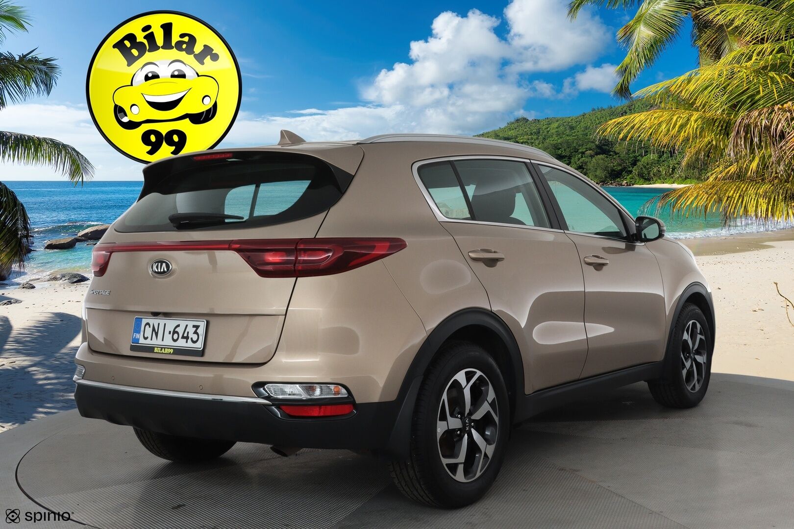 Kia Sportage 2020 1,6 T-GDI ISG Urban Active DCT A/T EcoDynamics **Suomi-auto / Apple&Android / P.kamera / Ratinlämmitin / Lohko** - Merkkihuollettu / Kahdet renkaat aluvanteilla