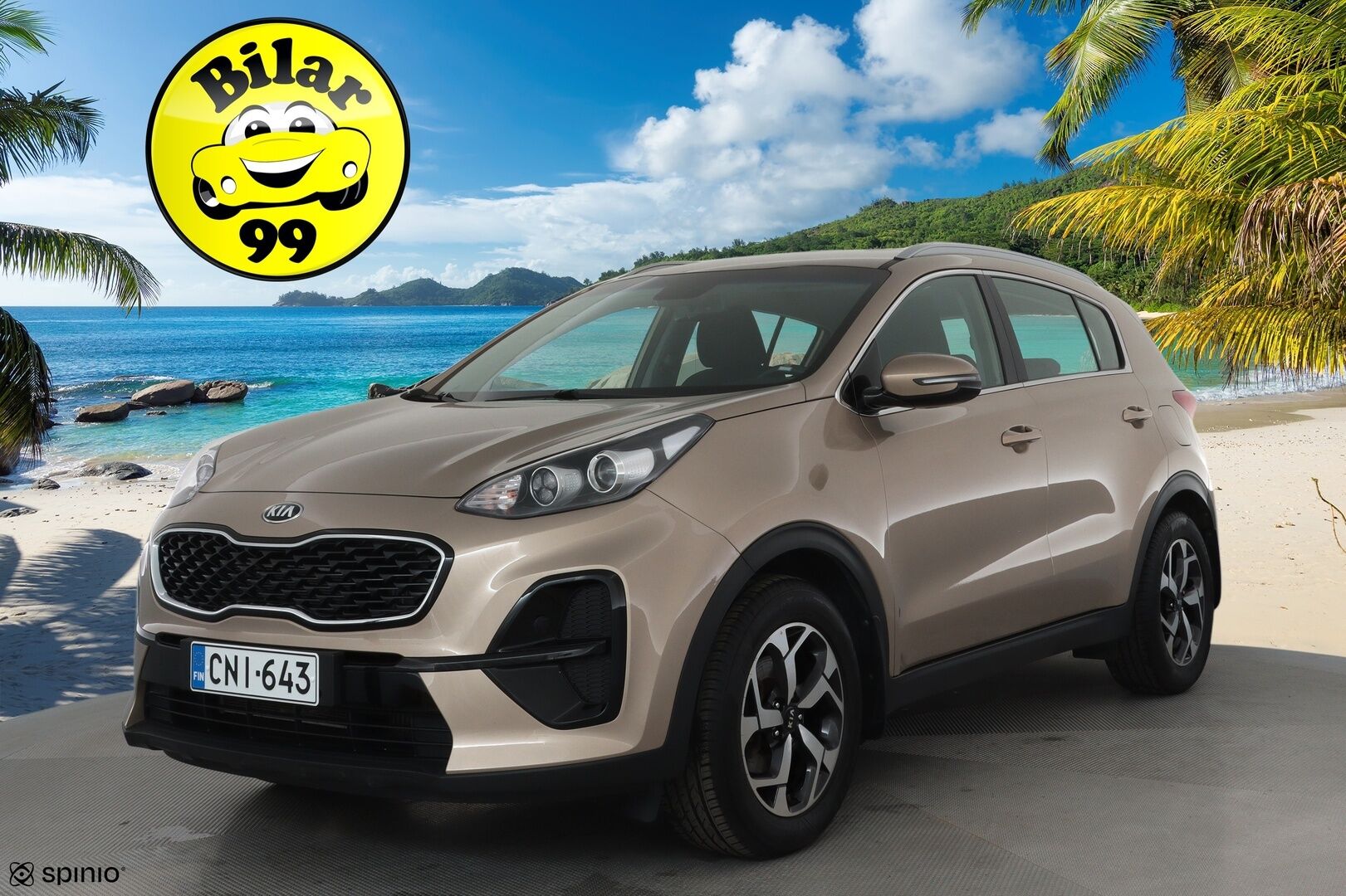 Kia Sportage 2020 1,6 T-GDI ISG Urban Active DCT A/T EcoDynamics **Suomi-auto / Apple&Android / P.kamera / Ratinlämmitin / Lohko** - Merkkihuollettu / Kahdet renkaat aluvanteilla
