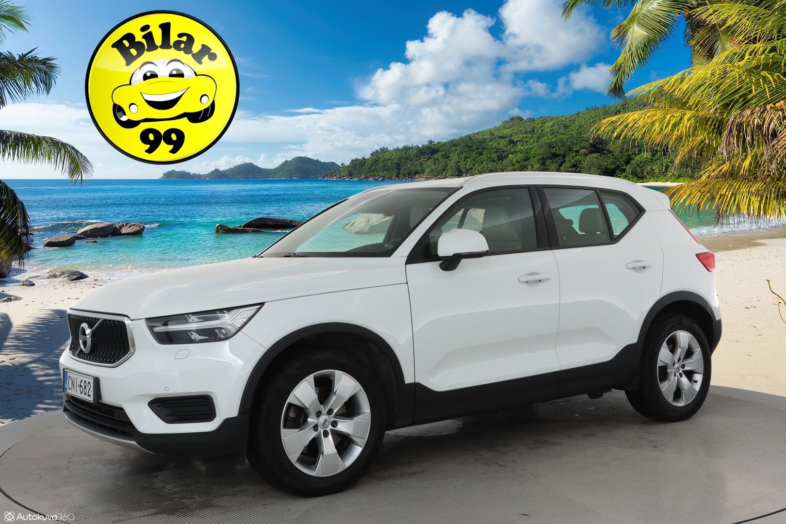 Volvo XC40 2019 D4 AWD Business aut **1-om. Suomi-auto / Pa-lämmitin / Keyless / Koukku / Apple&Android** - 3,99 % KORKOTARJOUS TÄHÄN AUTOON - 