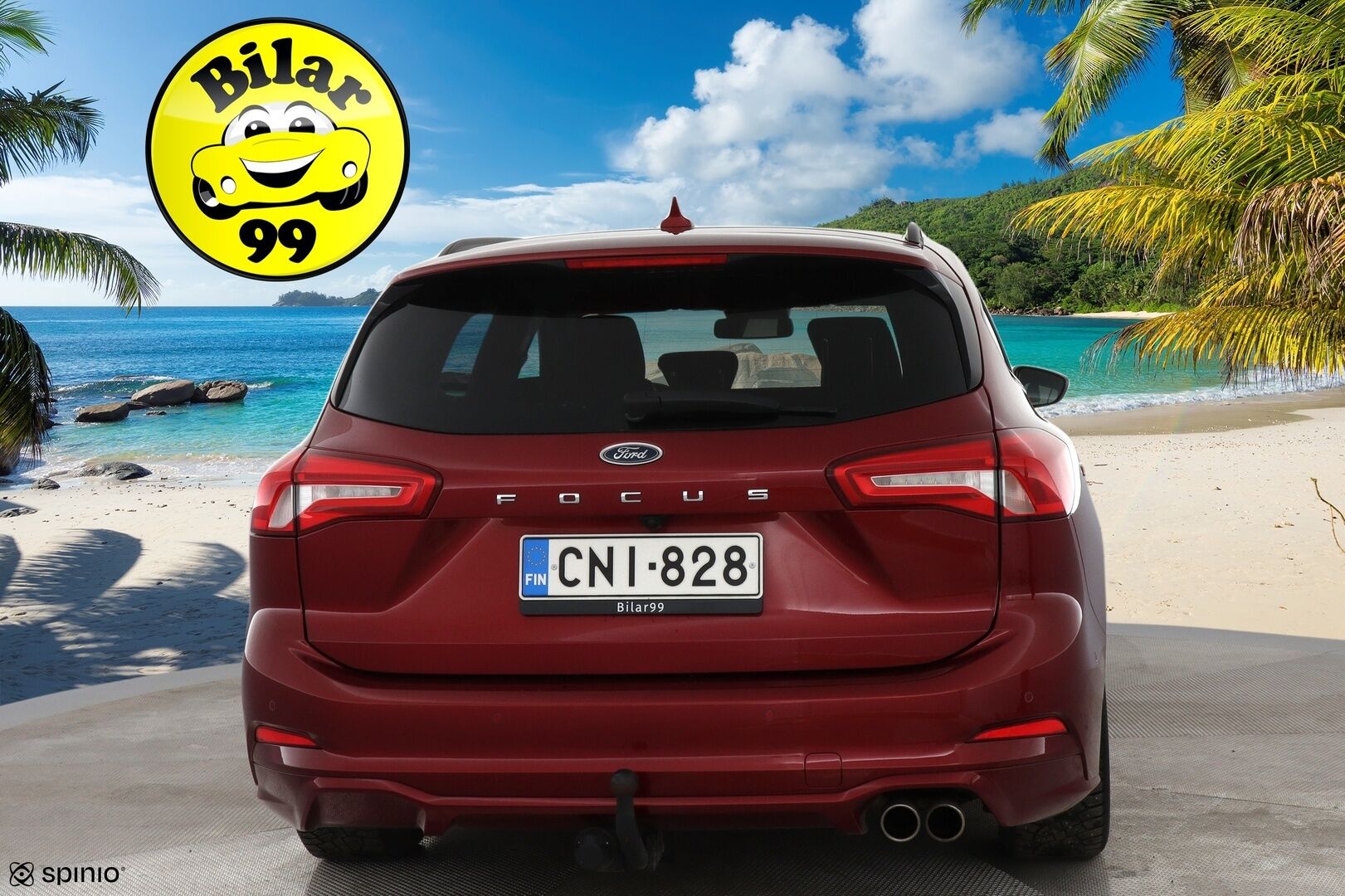 Ford Focus 2019 1,0 EcoBoost 125hv  ST-Line * ACC / Koukku / B&O / P-kamera * - Taloudellinen / B&O / 2xrenkaat - HULLUT AVAJAISHULINAT KORKOTARJOUS 3,29 %