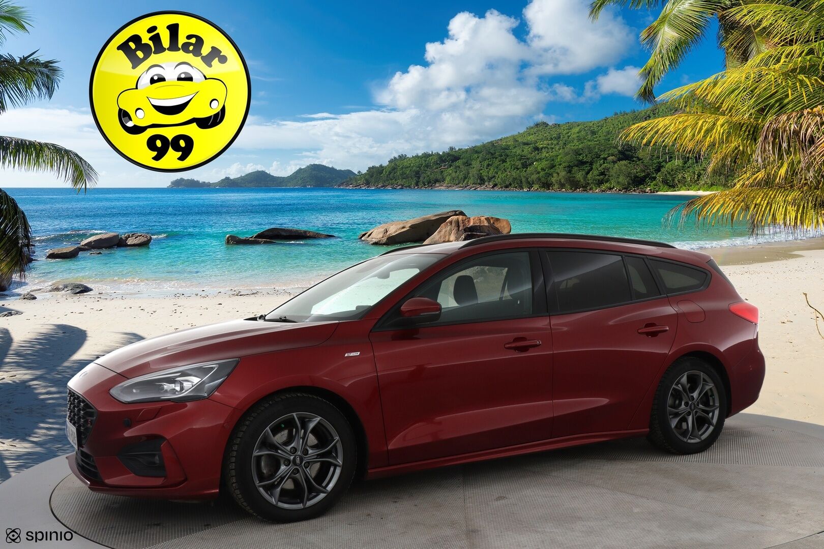 Ford Focus 2019 1,0 EcoBoost 125hv  ST-Line* // Koukku/ B&O / ACC / P-kamera// - Taloudellinen / B&O / 2xrenkaat