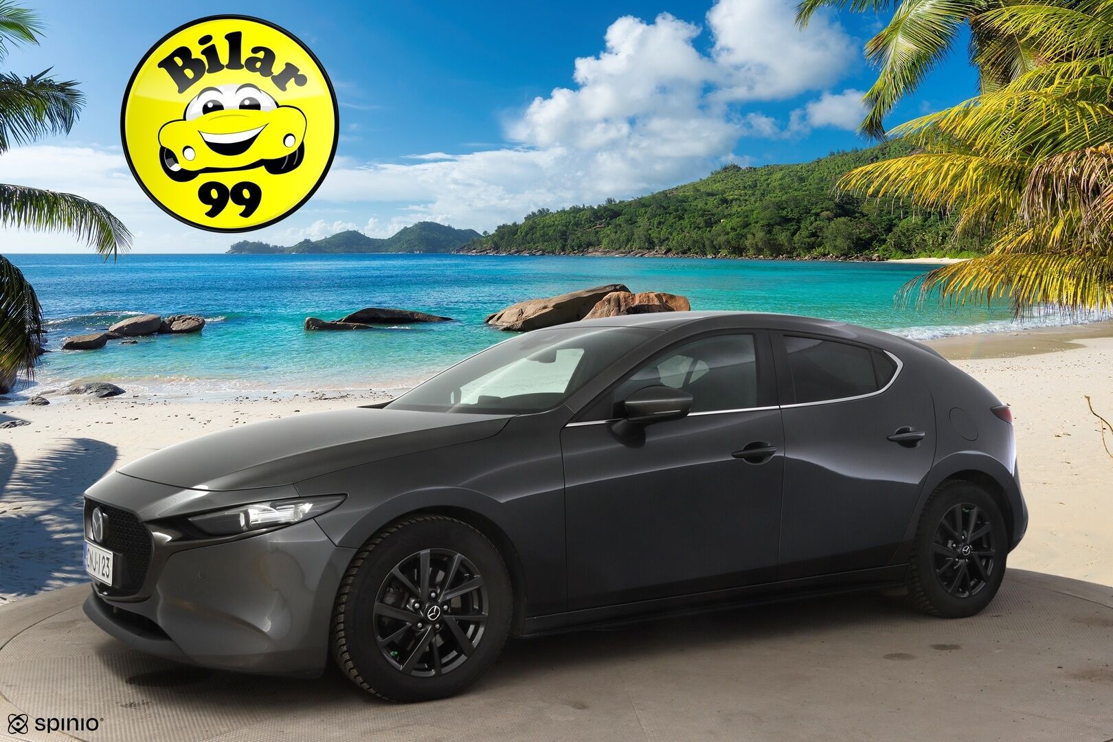 Mazda Mazda3 2020 Hatchback 2,0 (122 hv) SKYACTIV-G Vision Plus Business AT HL2Y * ACC / P.kamera / Lohko+Sisä / Navi * - Suomi-auto / Kahdet renkaat aluvanteilla - HULLUT AVAJAISHULINAT KORKOTARJOUS 3,29 %