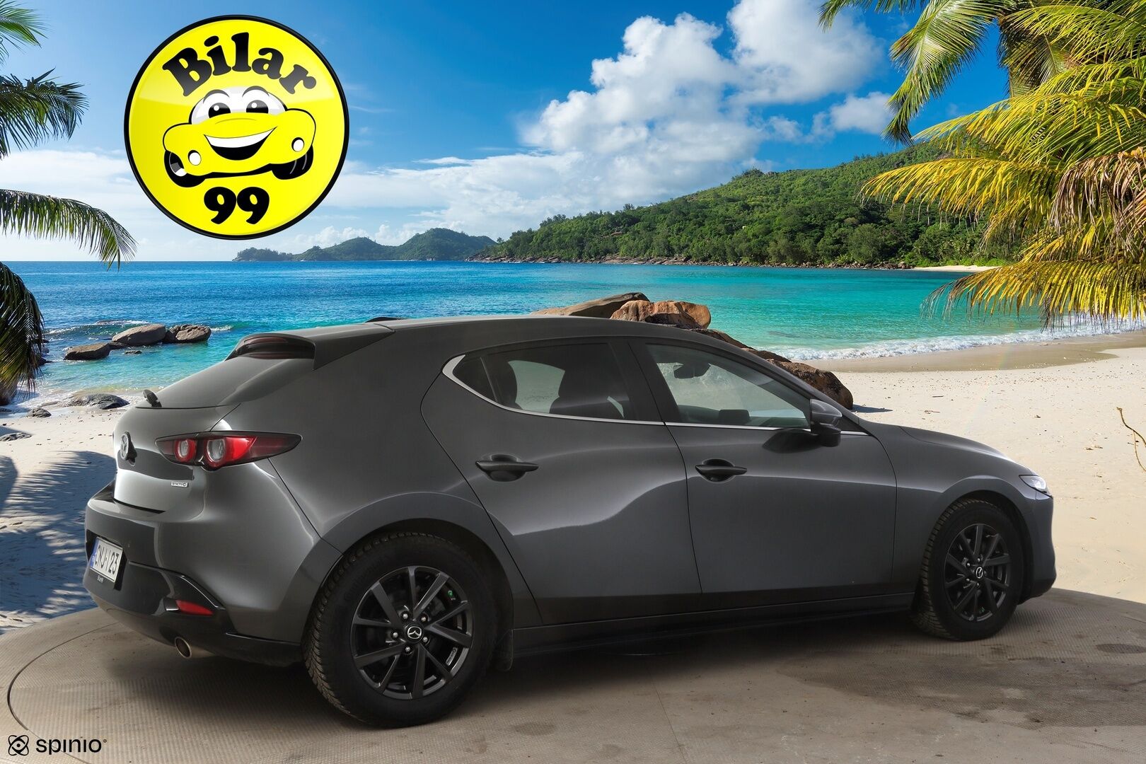 Mazda Mazda3 2020 Hatchback 2,0 (122 hv) SKYACTIV-G Vision Plus Business AT HL2Y * ACC / P.kamera / Lohko+Sisä / Navi * - Suomi-auto / Kahdet renkaat aluvanteilla - HULLUT AVAJAISHULINAT KORKOTARJOUS 3,29 %