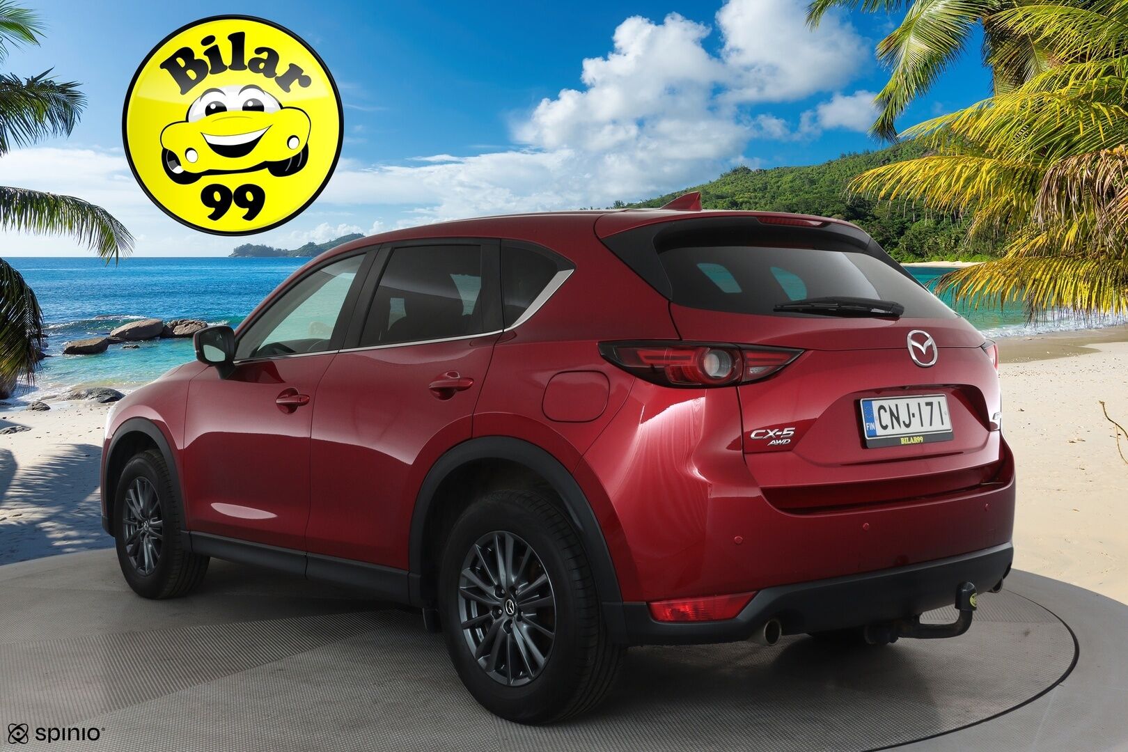 Mazda CX-5 2020 2,0 SKYACTIV-G AWD Vision Business 6AT **HUD / Vakkari / Koukku / 360° / LED / Navi / Ratin lämmitin** - 1.Om Suomi-auto / Kahdet renkaat aluvanteilla 