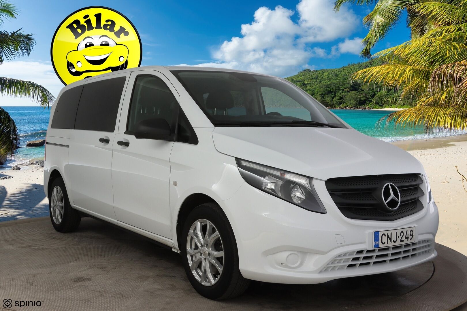 Mercedes-Benz Vito 2019 Tourer 114CDI normaali A1 A * ALV / Vakkari / Bluetooth * - 3,99 % KORKOTARJOUS TÄHÄN AUTOON 28.9. ASTI! - * ALV / Suomi-auto / 9-paik. / 2x renkaat ja vanteet *